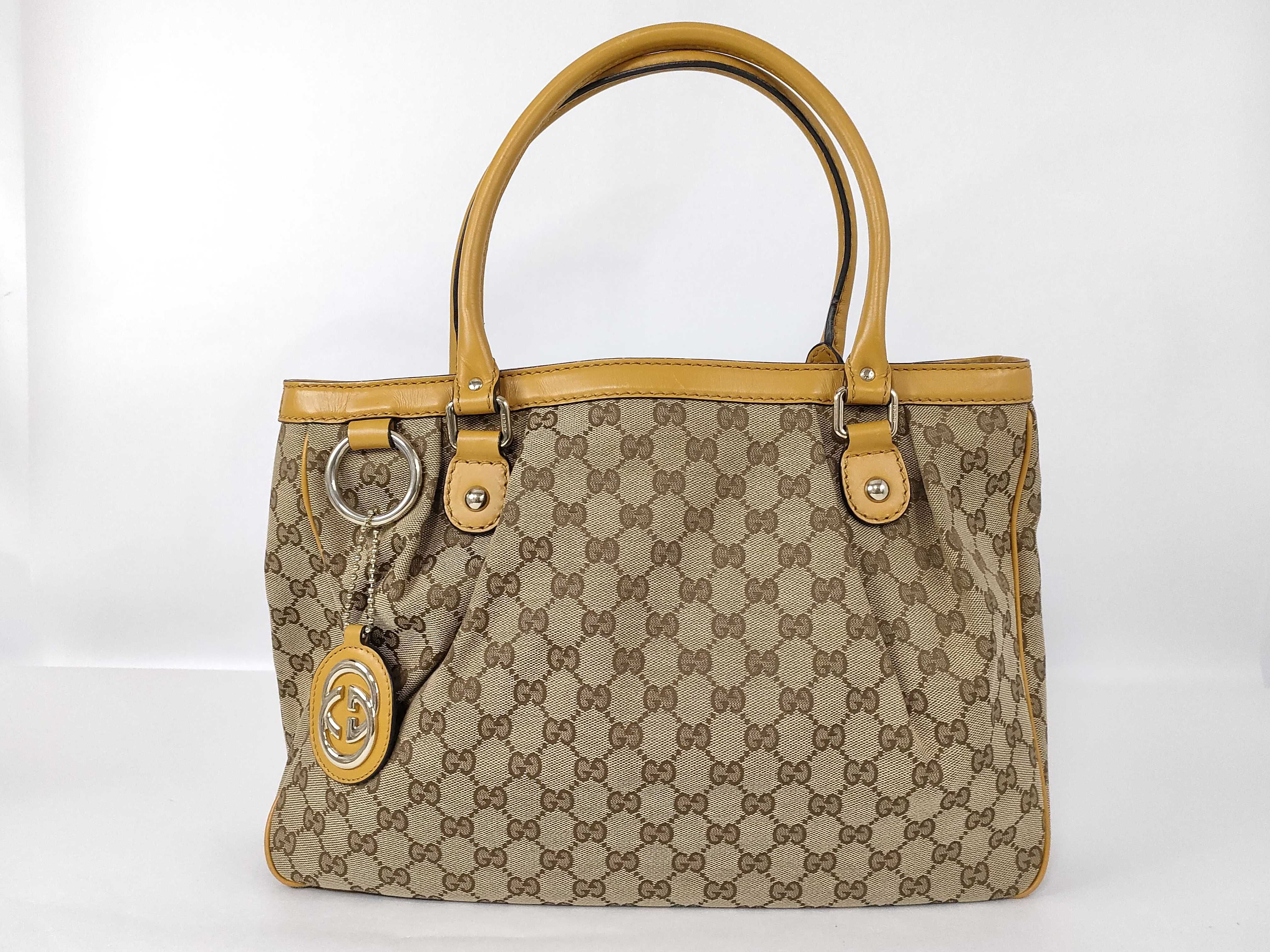 GG Canvas Tote Bag, GG Canvas Handbag