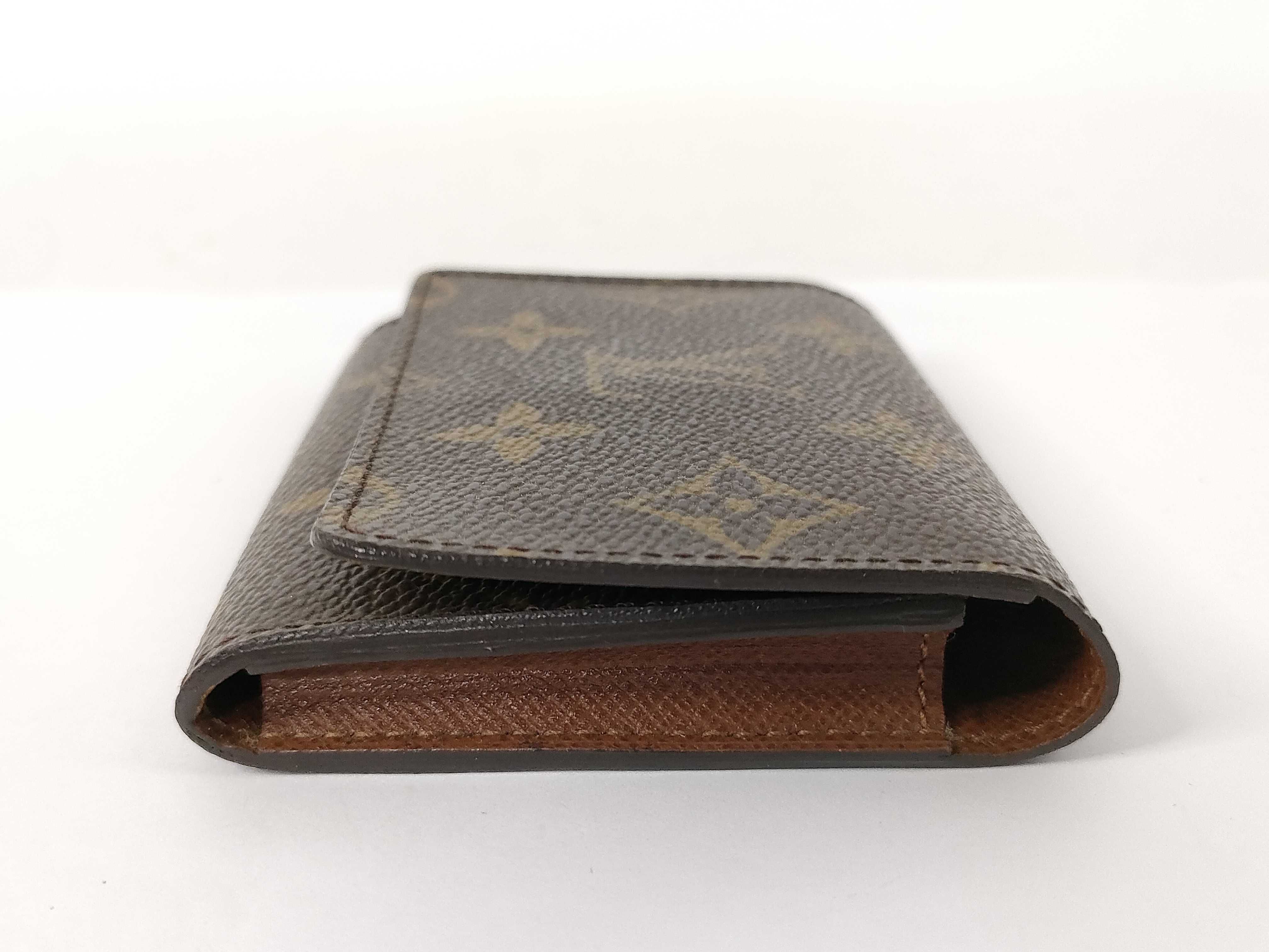Monogram Vuitton Monogram Enveloppe Carte de Visite Business Card Holder Card Case AS1020 M62920 Card Case — view 4