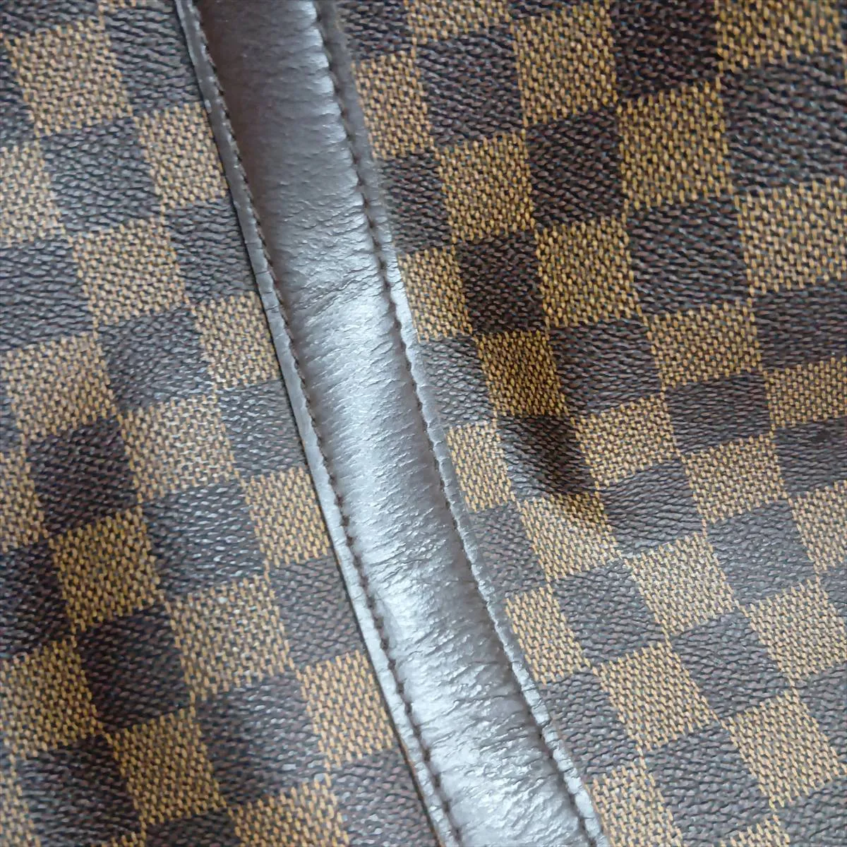 Damier Keepall Bandoulière 55 N41414 MB4089 Brown (Corners have been repaired by an aftermarket company) — view 11