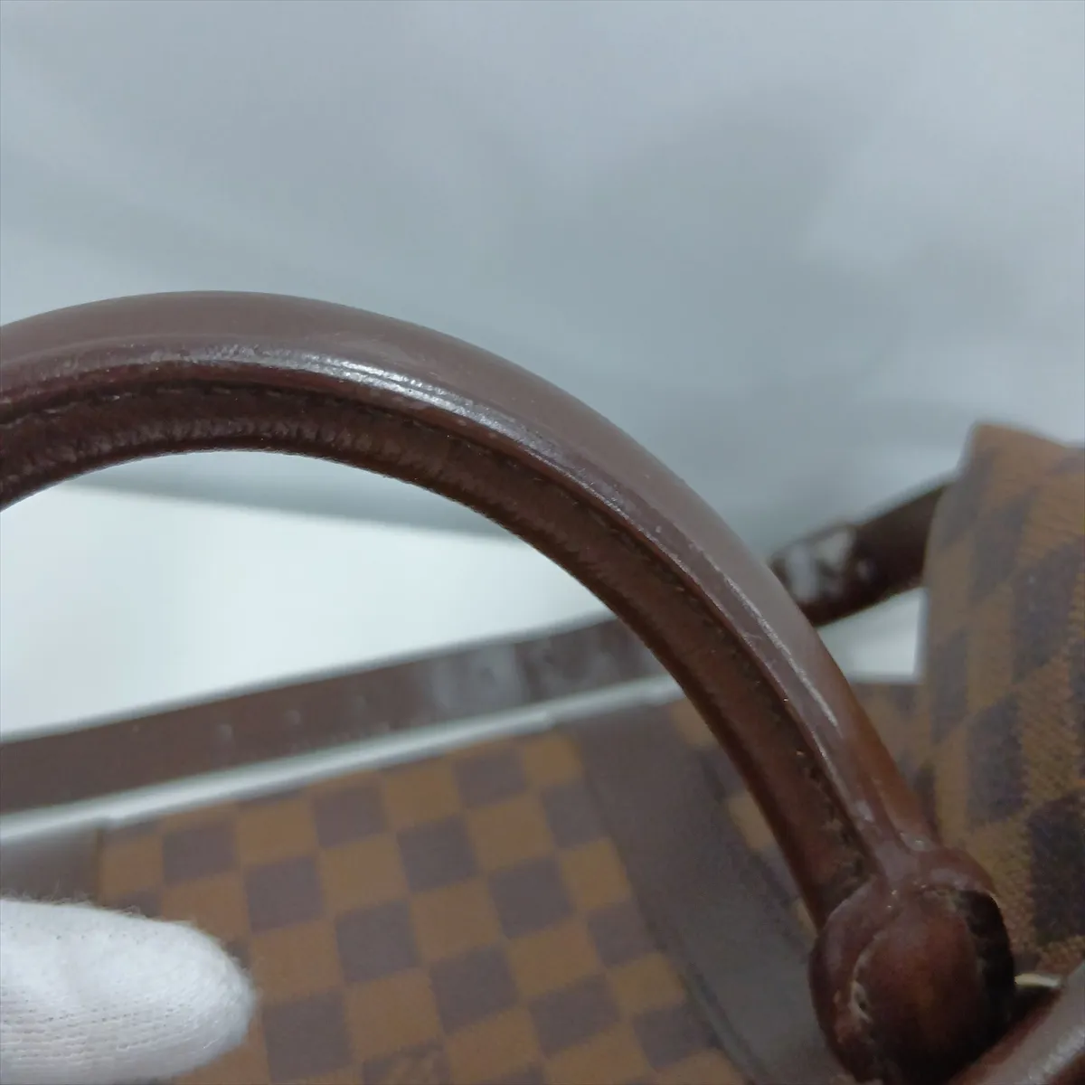 Damier Keepall Bandoulière 55 N41414 MB4089 Brown (Corners have been repaired by an aftermarket company) — view 14