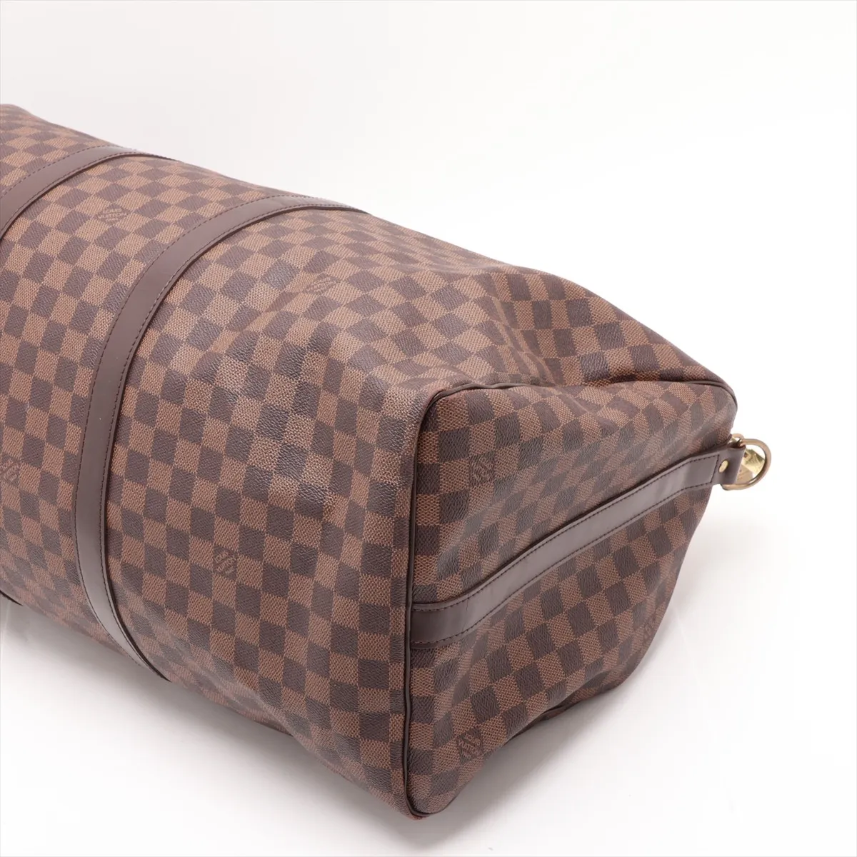 Damier Keepall Bandoulière 55 N41414 MB4089 Brown (Corners have been repaired by an aftermarket company) — view 3