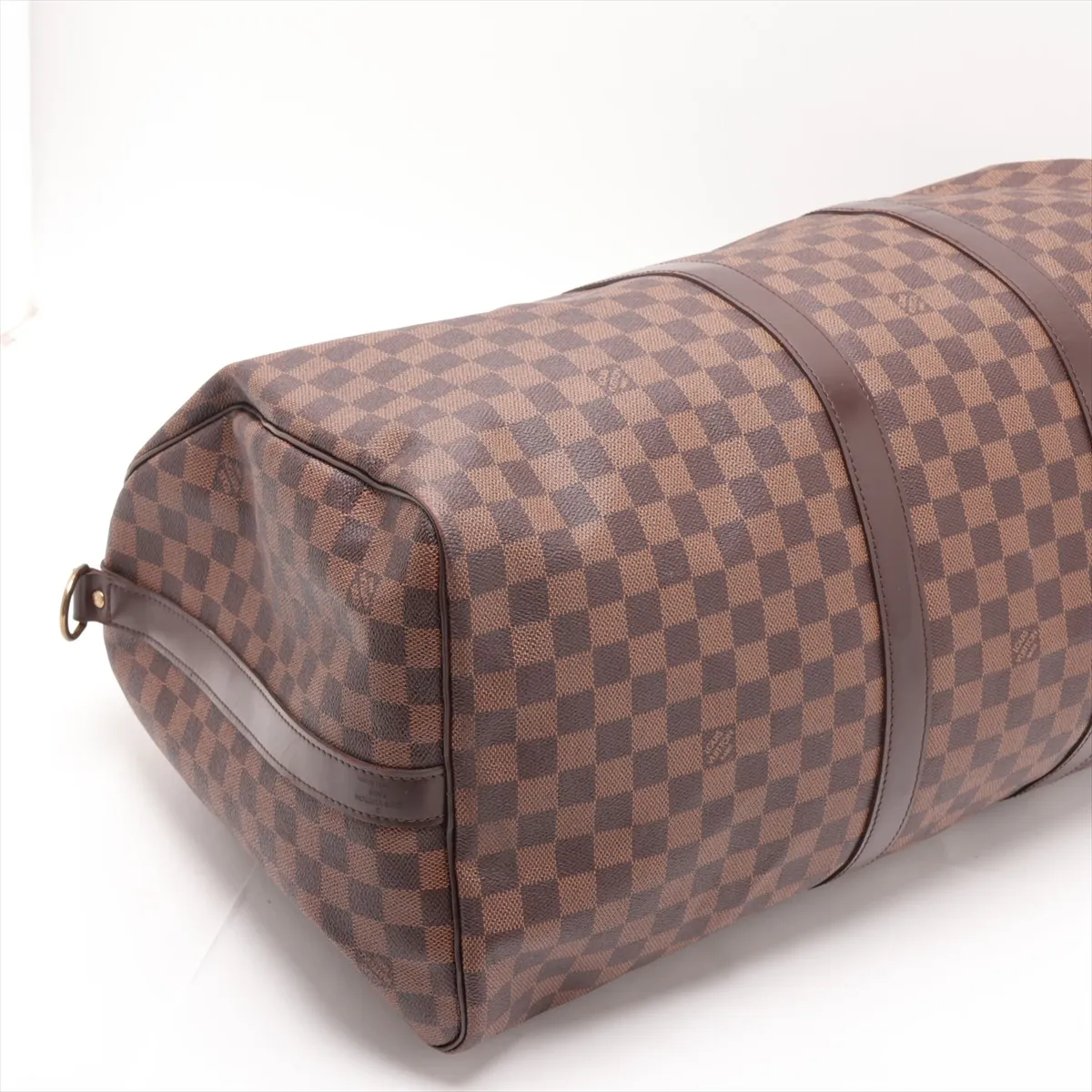 Damier Keepall Bandoulière 55 N41414 MB4089 Brown (Corners have been repaired by an aftermarket company) — view 4