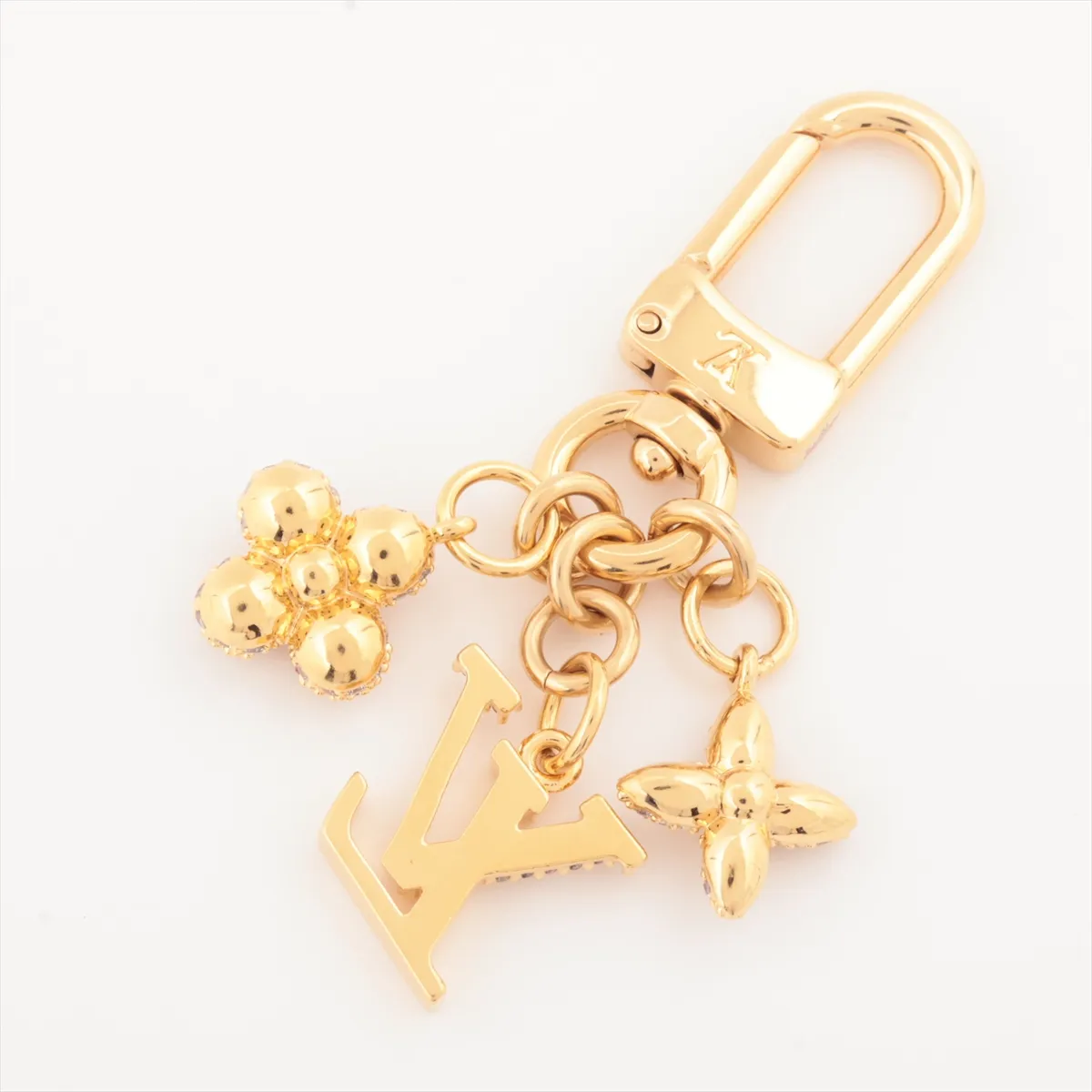 M01566 Micro Charm LV Iconic AK0275 Charm GP Gold — view 2