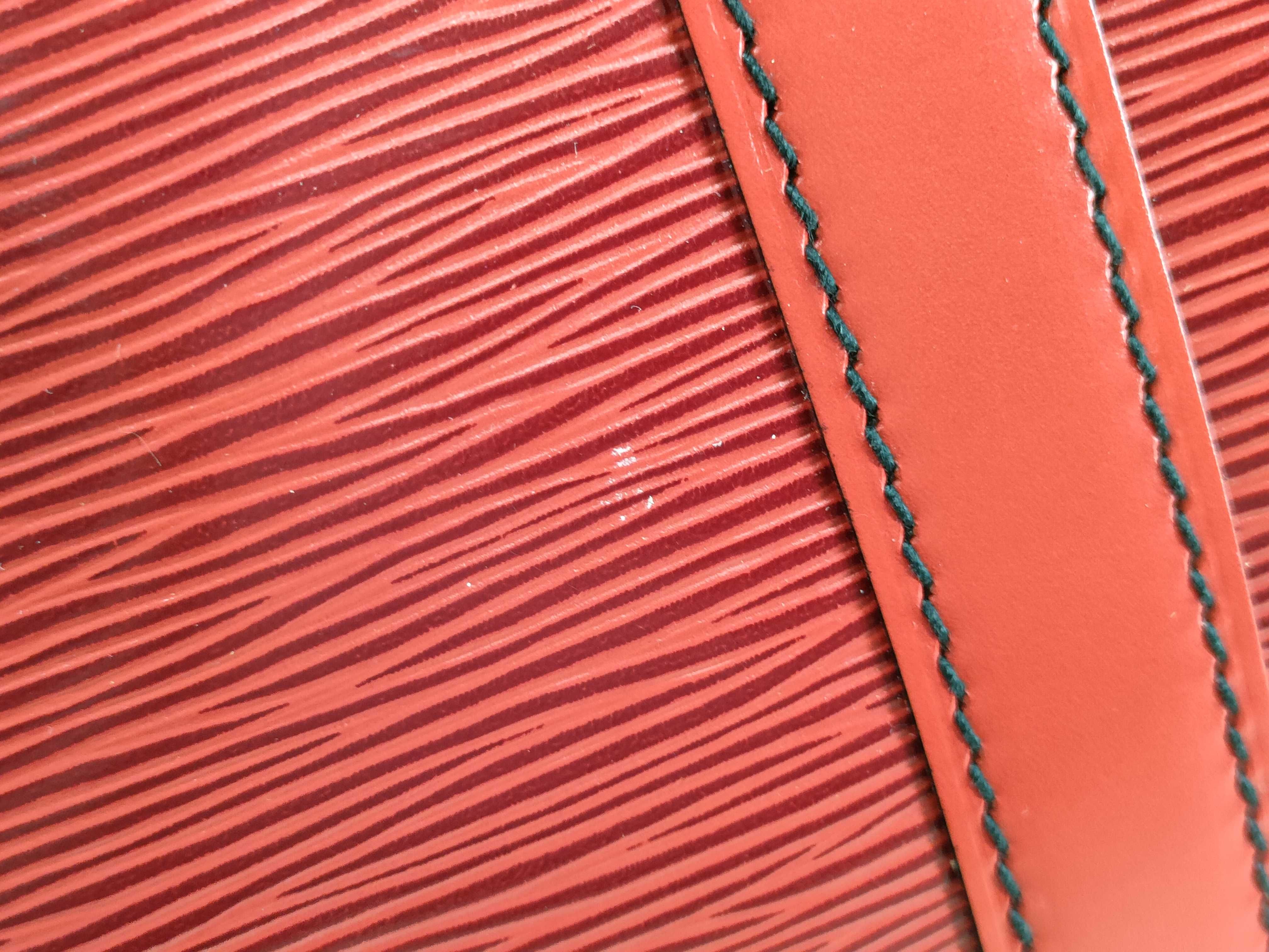 Epi Louis Vuitton Epi Keepall 45 Red M42967 Boston Bag — view 13