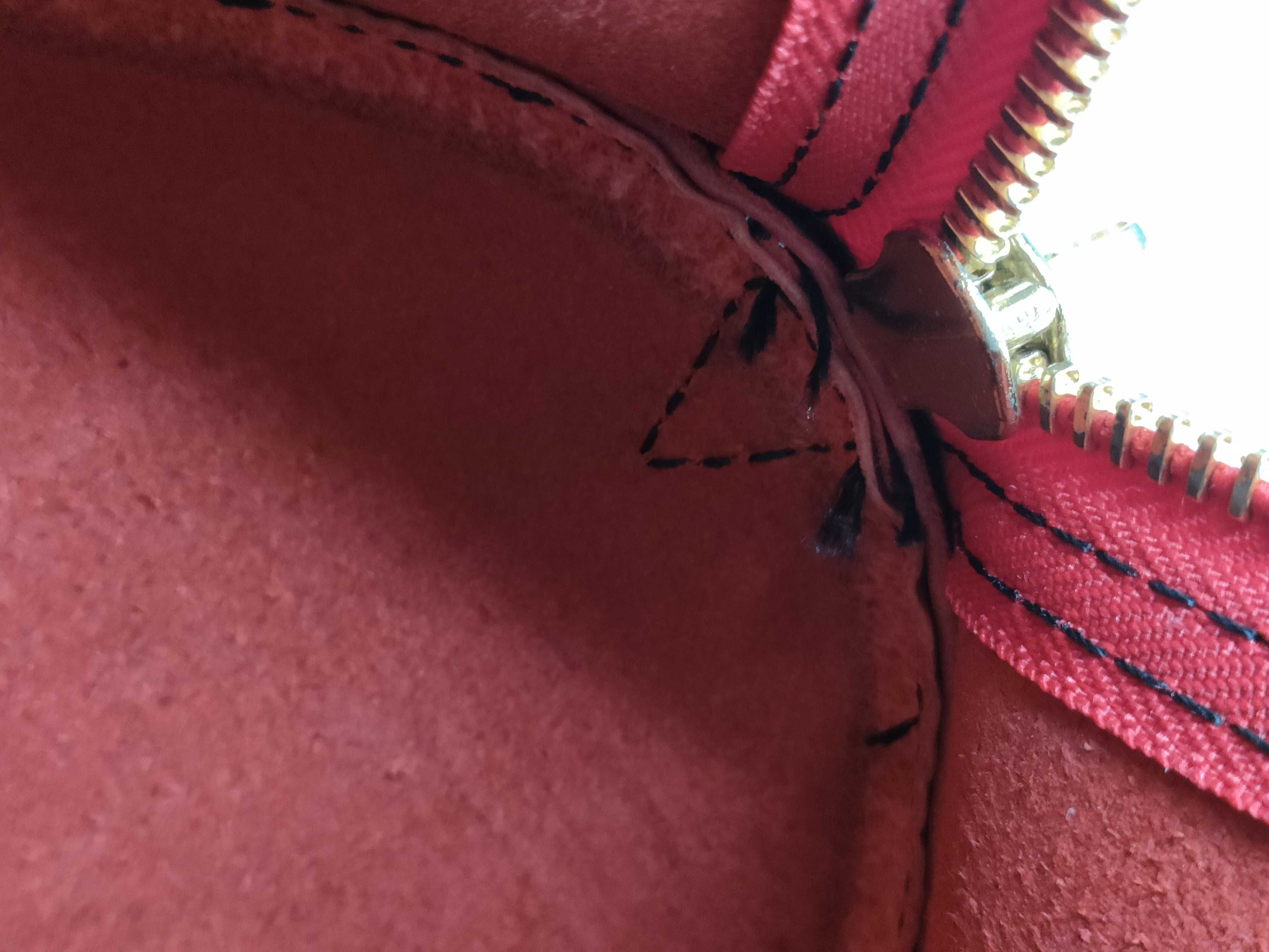 Epi Louis Vuitton Epi Keepall 45 Red M42967 Boston Bag — view 10