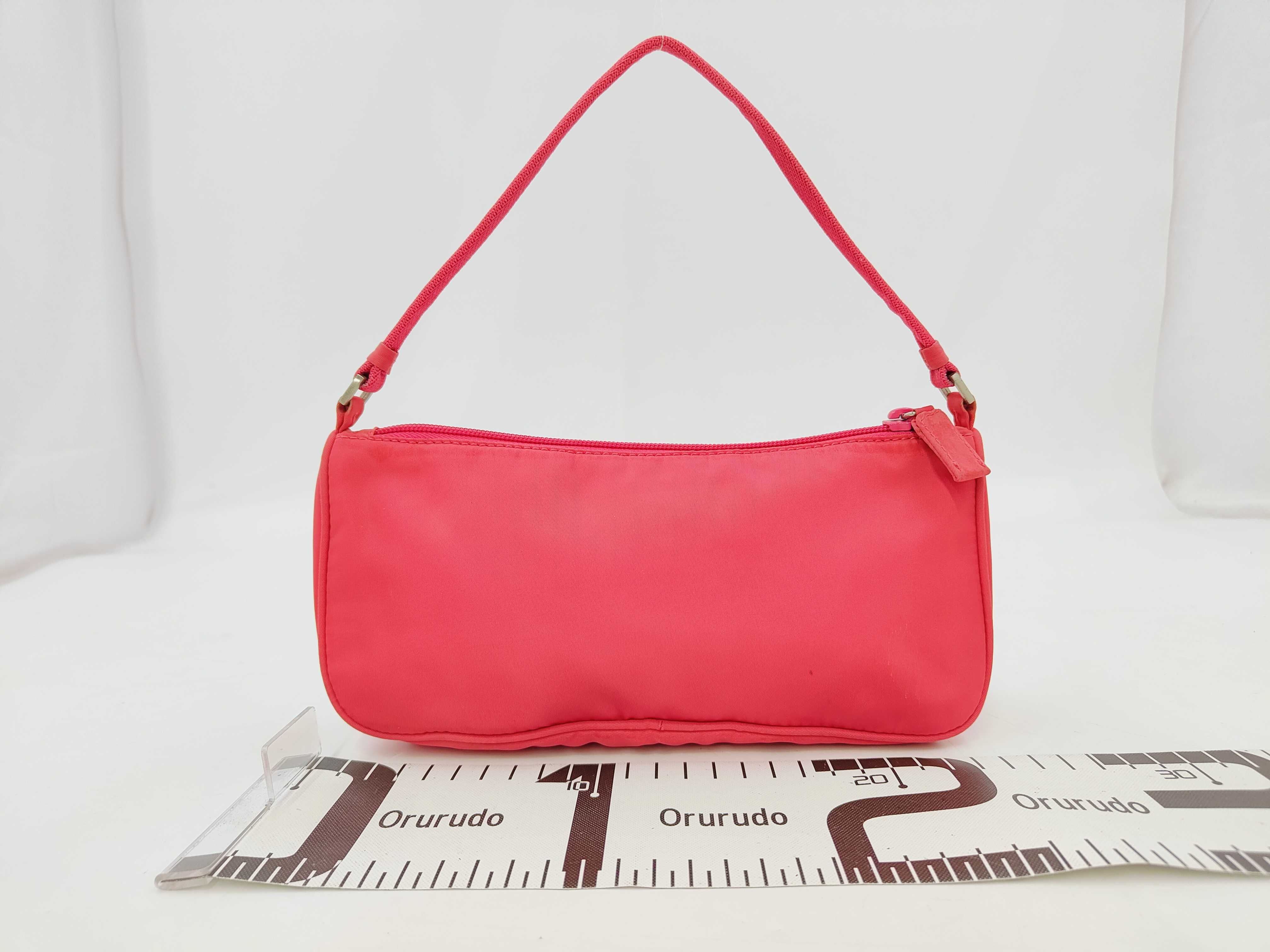 Nylon Triangle Logo Nylon Handbag — view 2