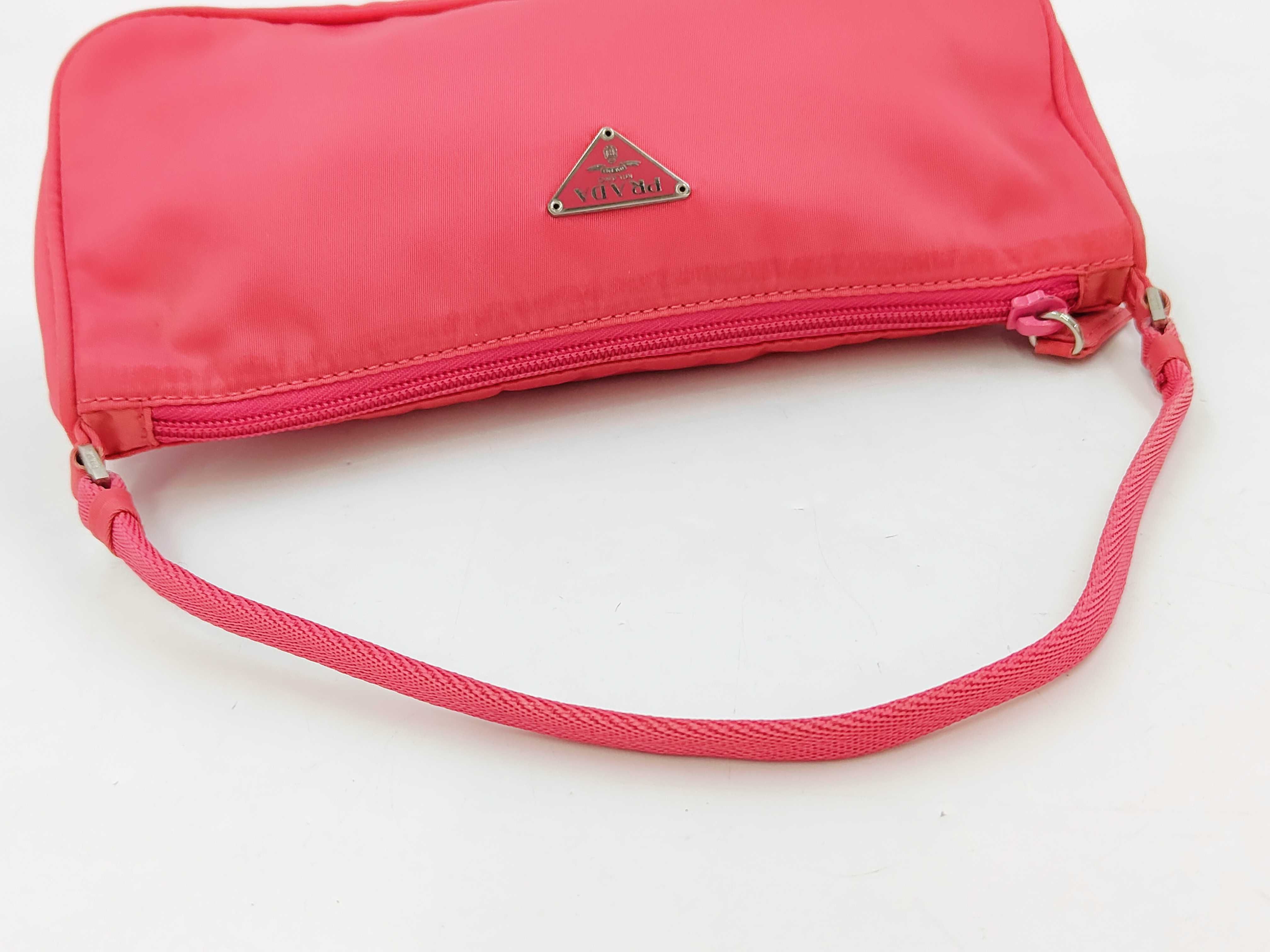 Nylon Triangle Logo Nylon Handbag — view 3