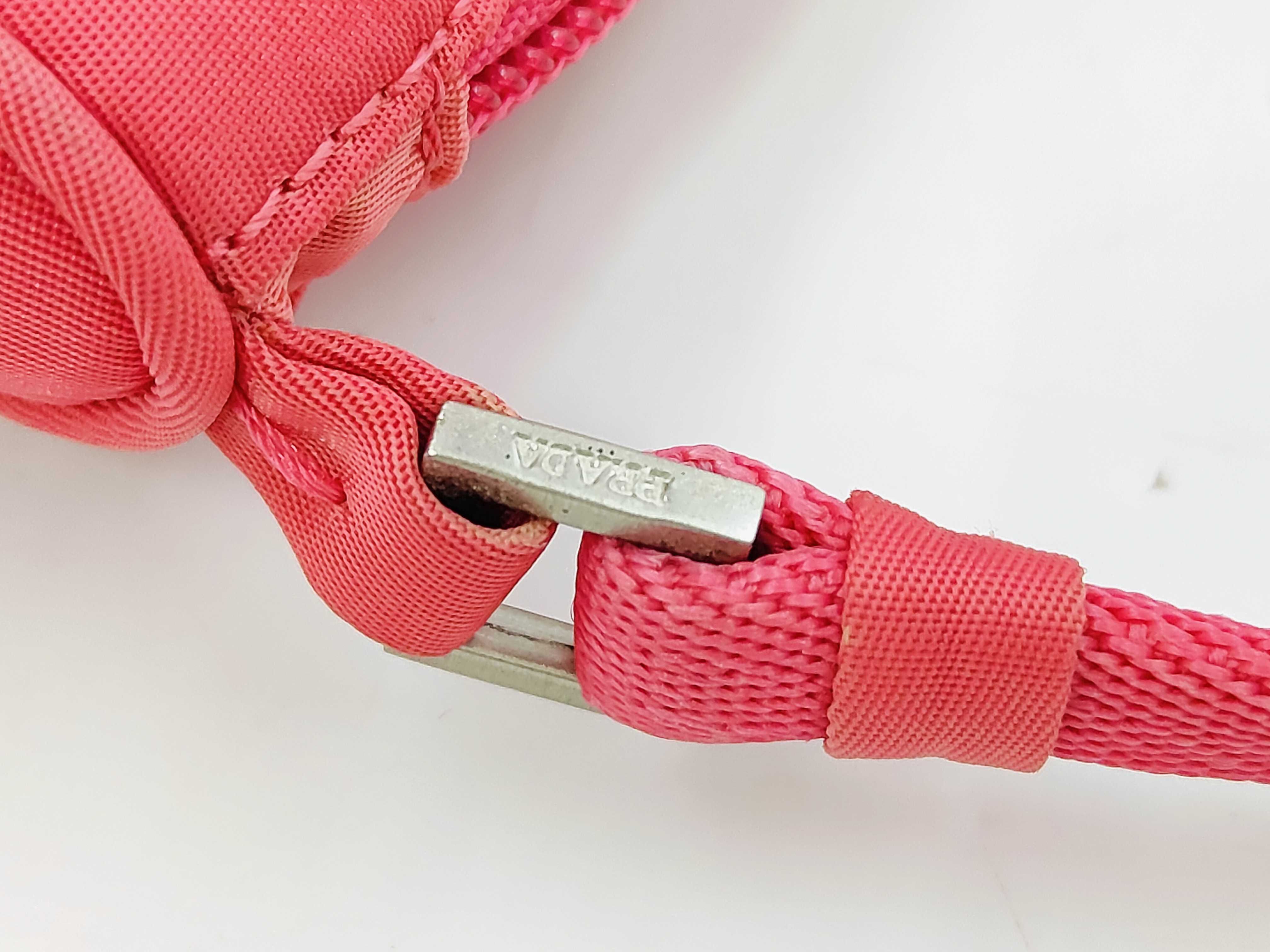 Nylon Triangle Logo Nylon Handbag — view 5