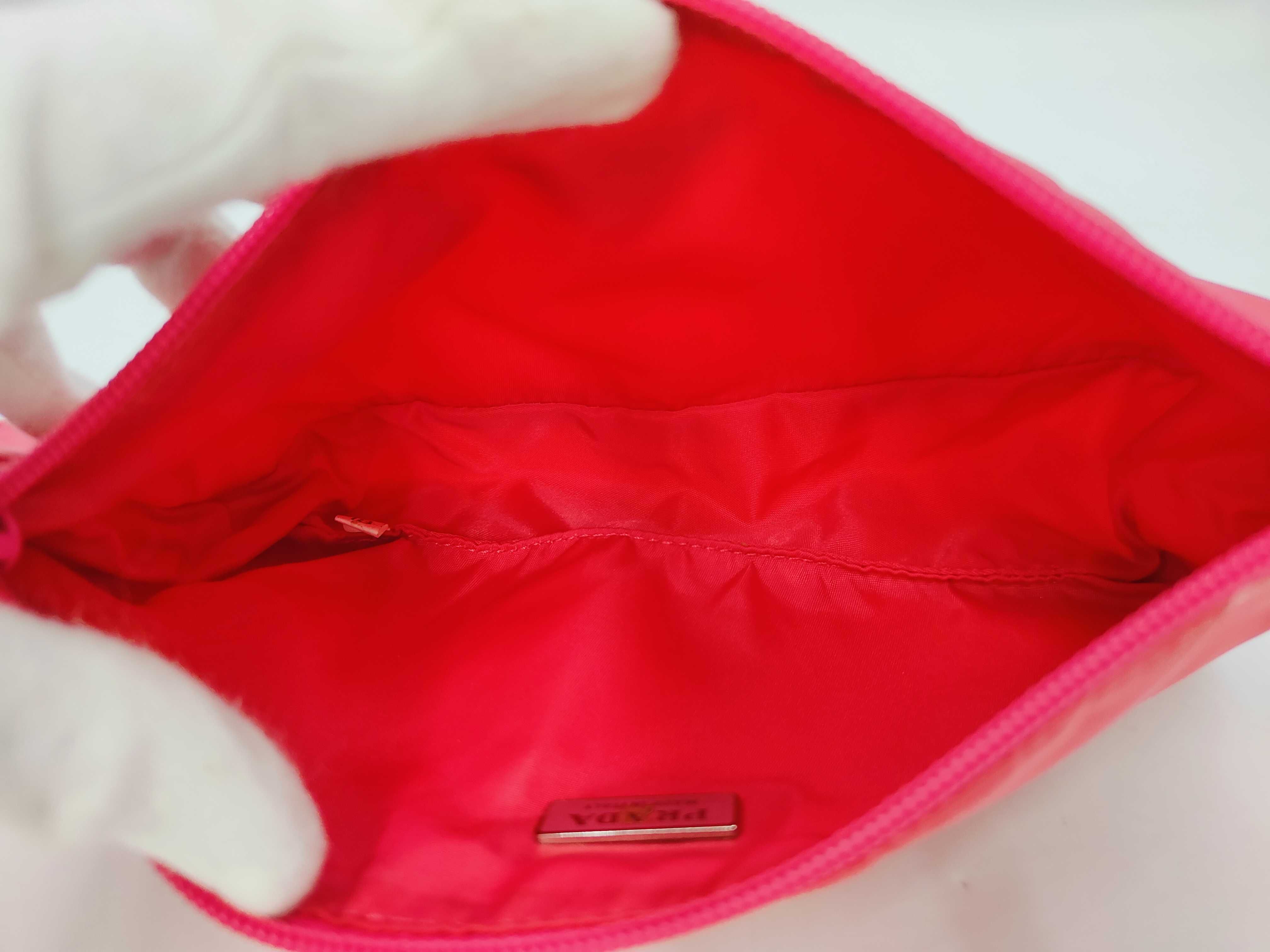 Nylon Triangle Logo Nylon Handbag — view 8