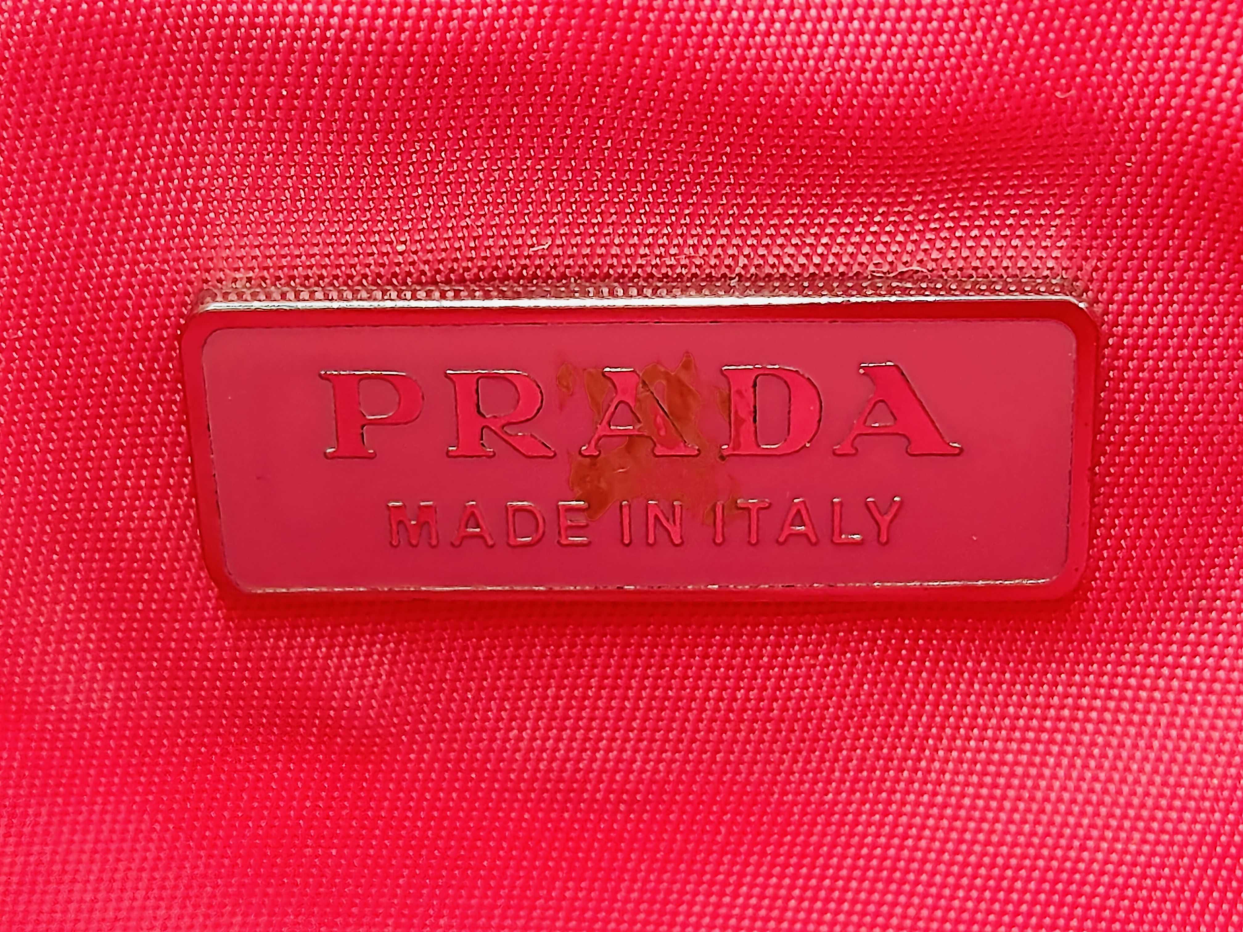 Nylon Triangle Logo Nylon Handbag — view 9