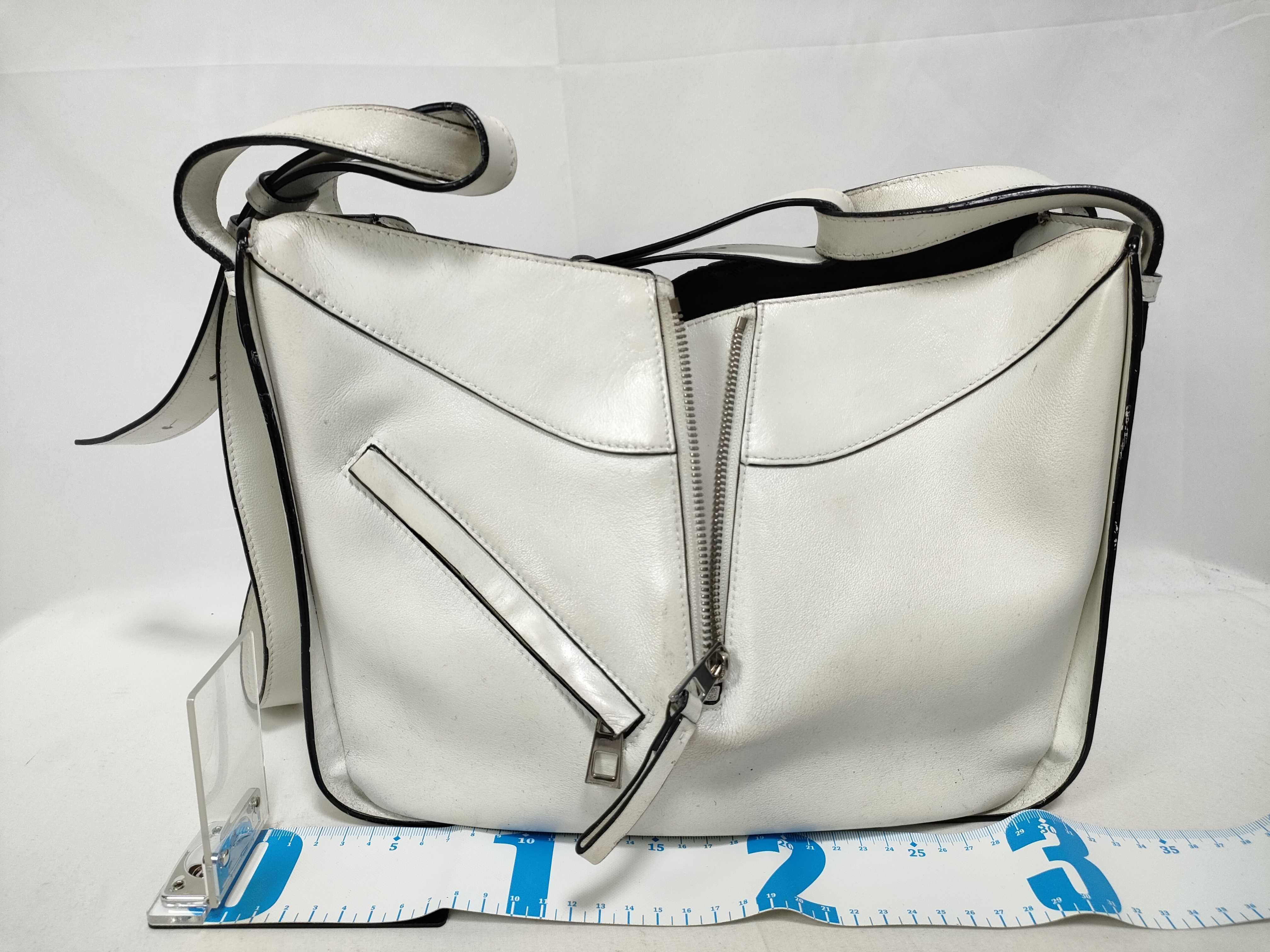 Hammock Small Leather 2-Way Handbag, White Shoulder Bag — view 2