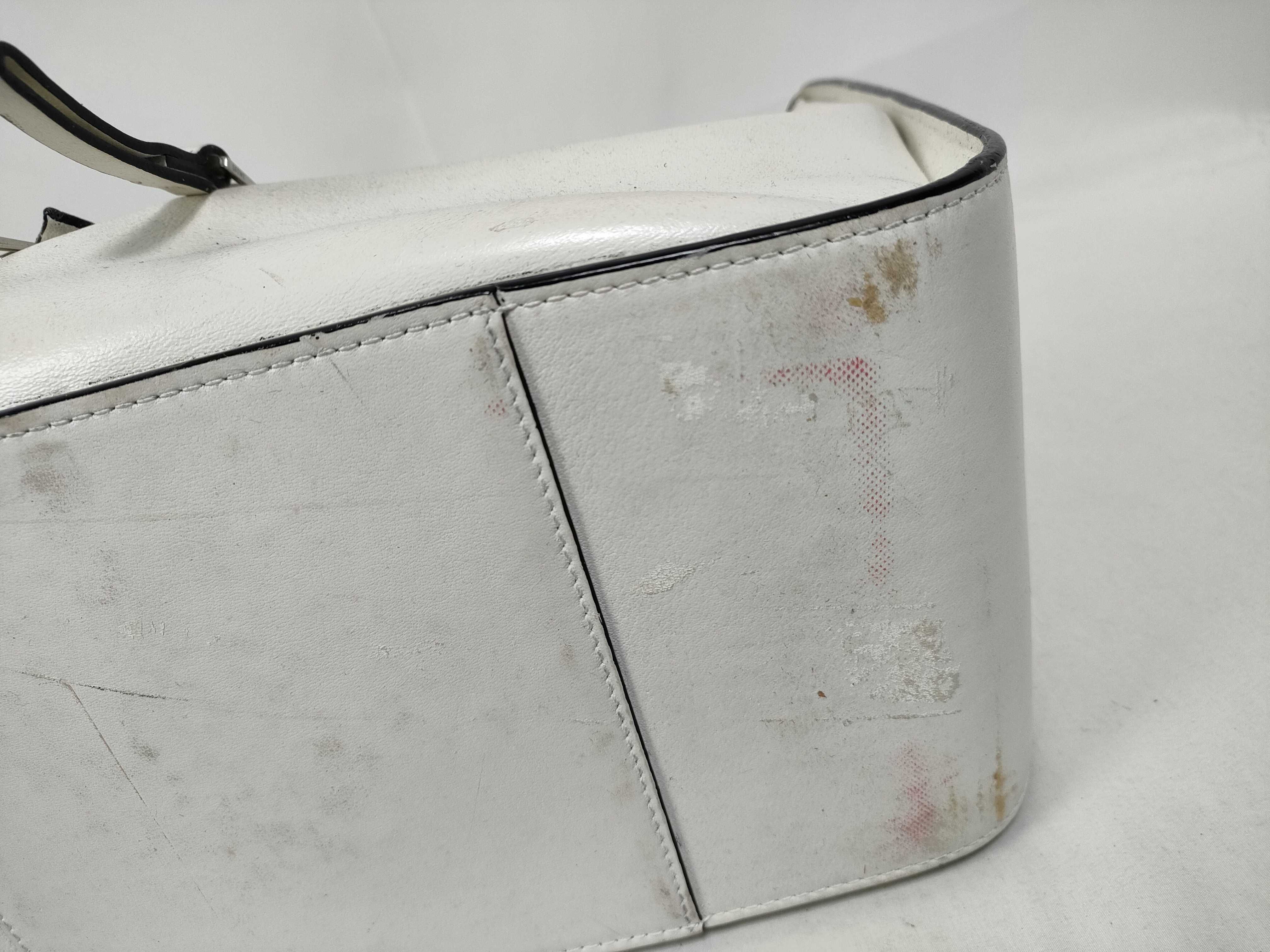 Hammock Small Leather 2-Way Handbag, White Shoulder Bag — view 5