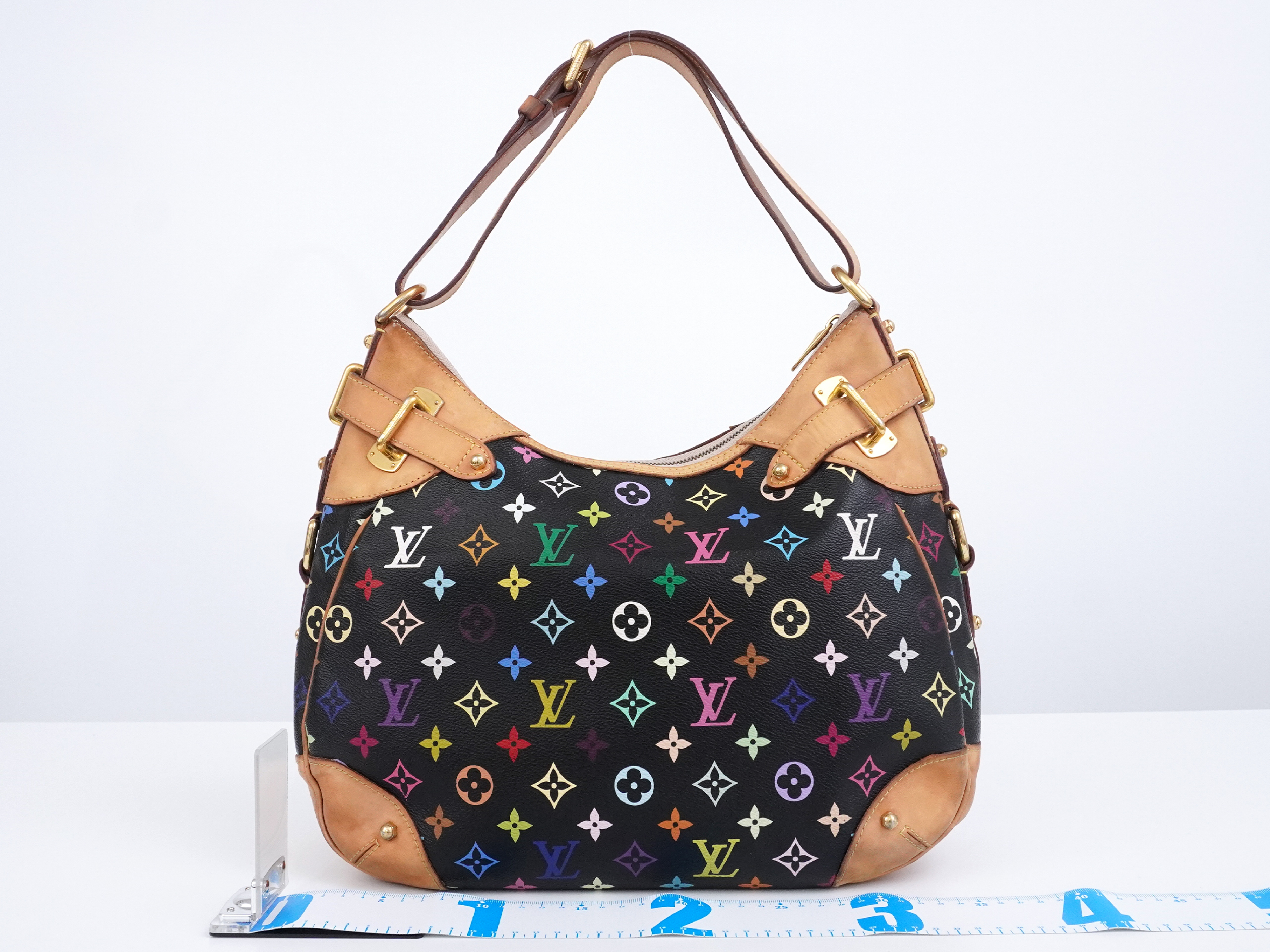 Monogram Multicolor Greta M40196 Noir Shoulder Bag — view 2