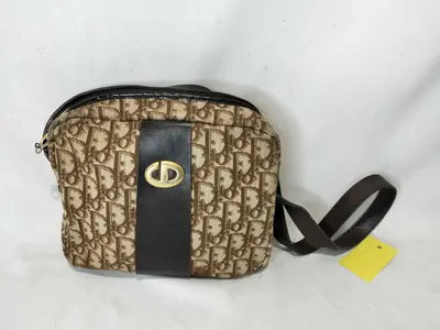 Trotter Canvas x Leather Shoulder Bag