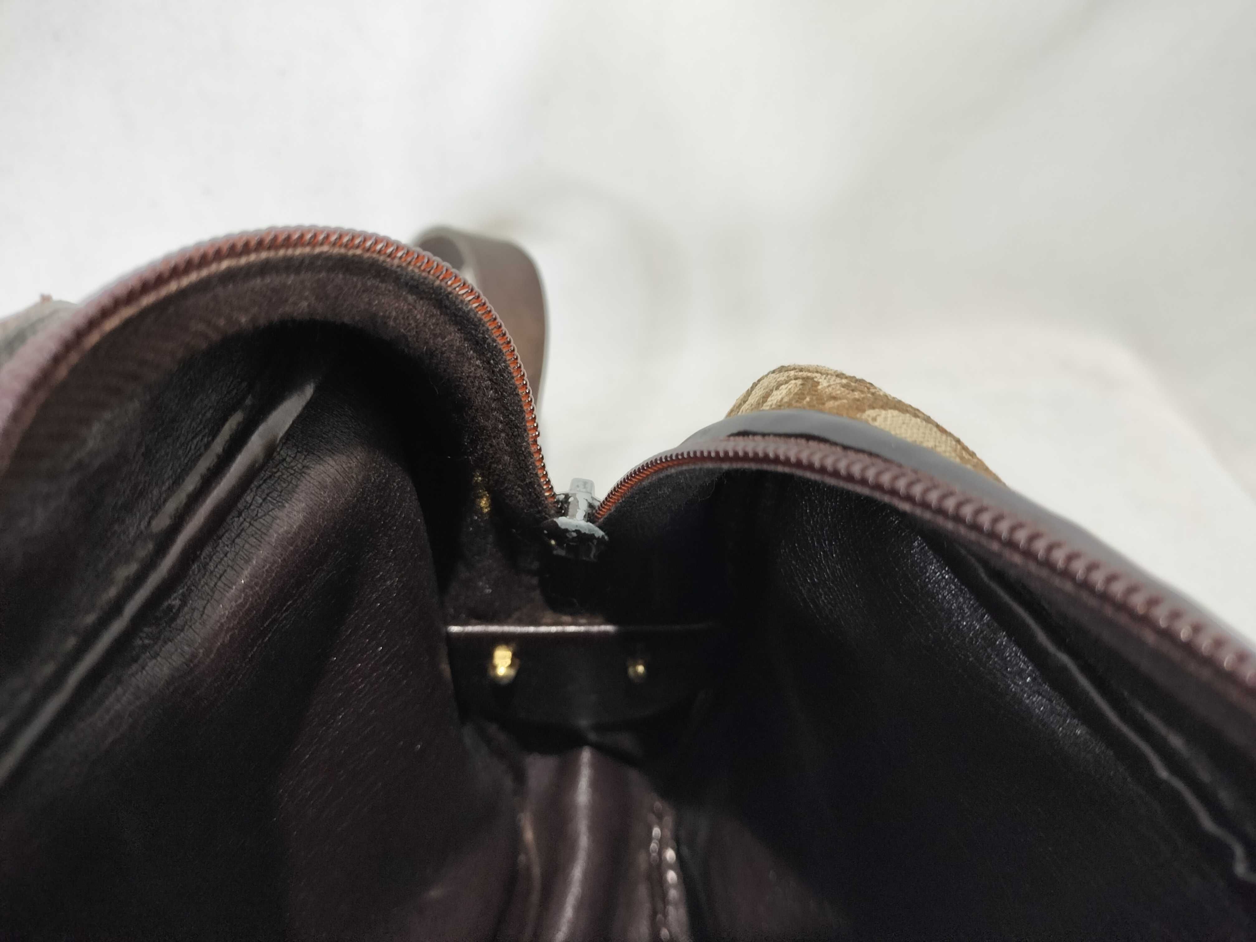 Trotter Canvas x Leather Shoulder Bag — view 11