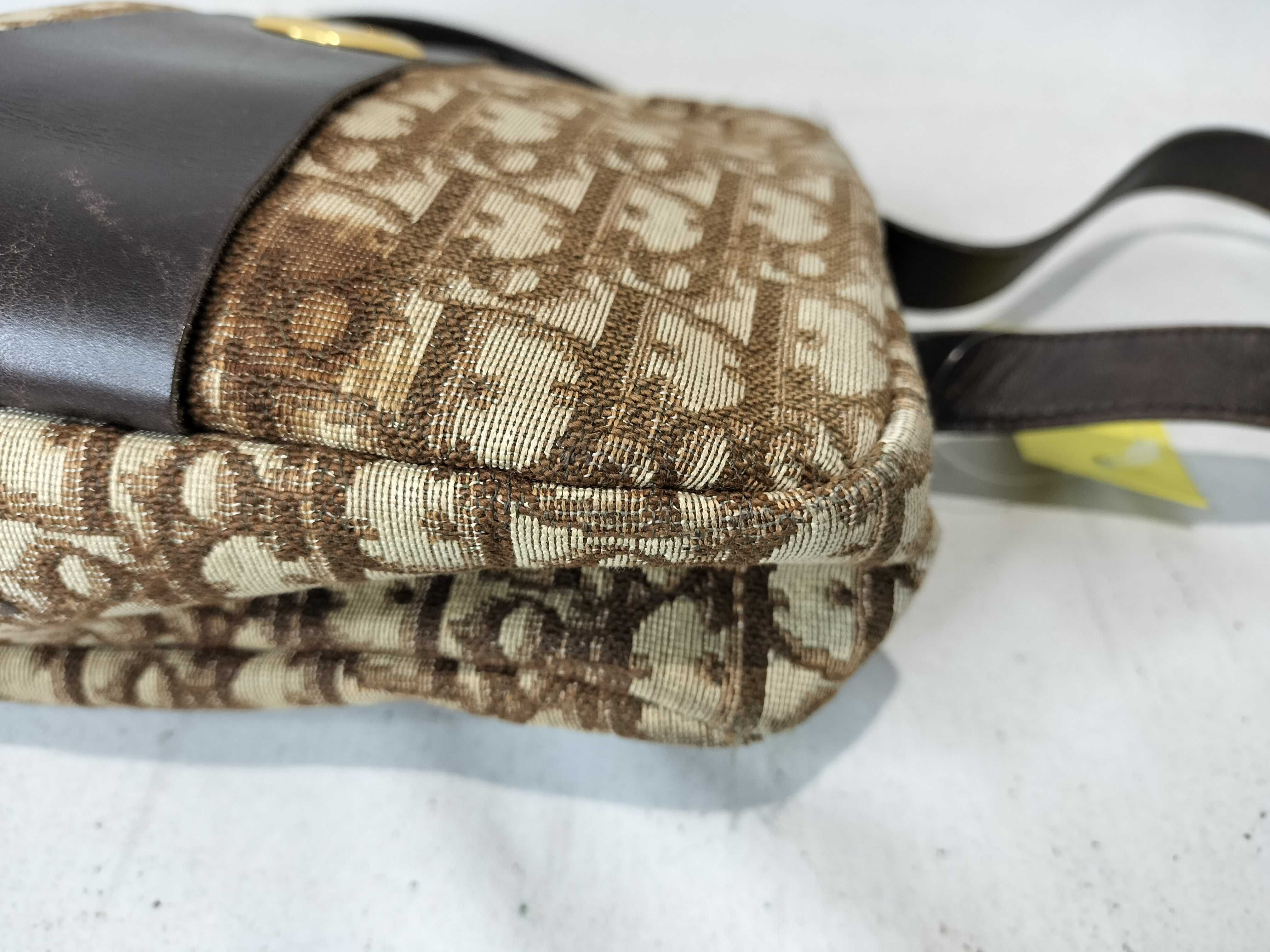 Trotter Canvas x Leather Shoulder Bag — view 7