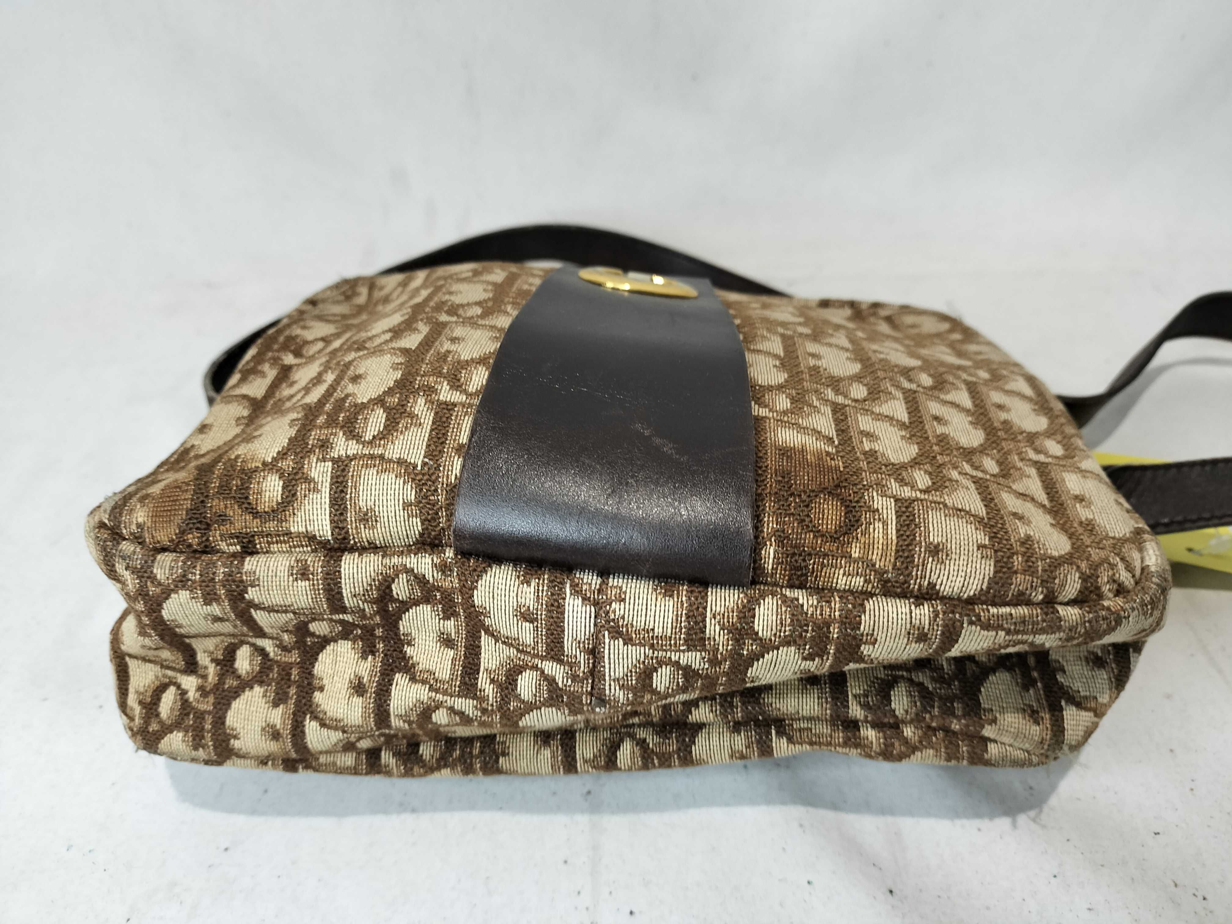 Trotter Canvas x Leather Shoulder Bag — view 8