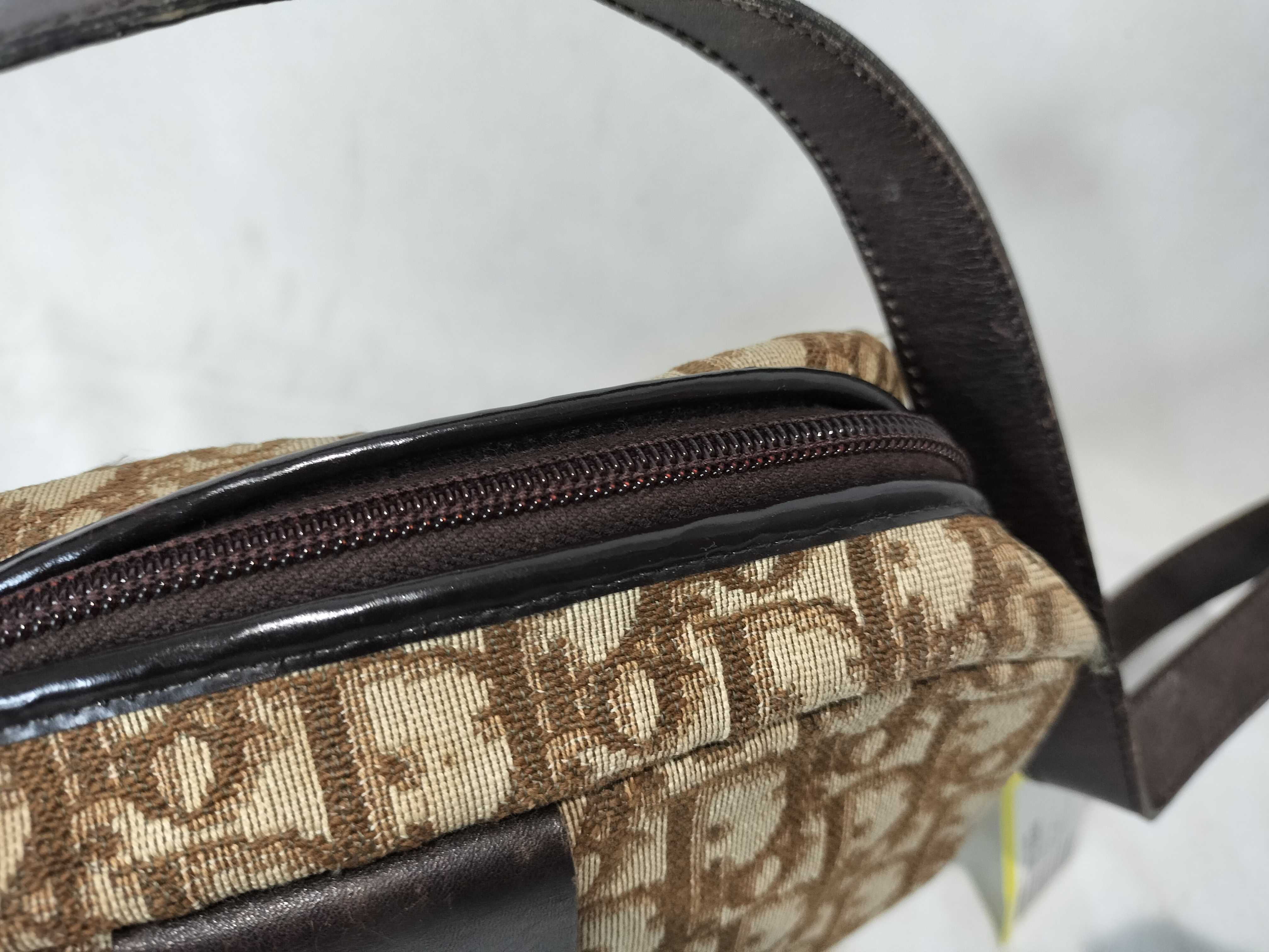 Trotter Canvas x Leather Shoulder Bag — view 9