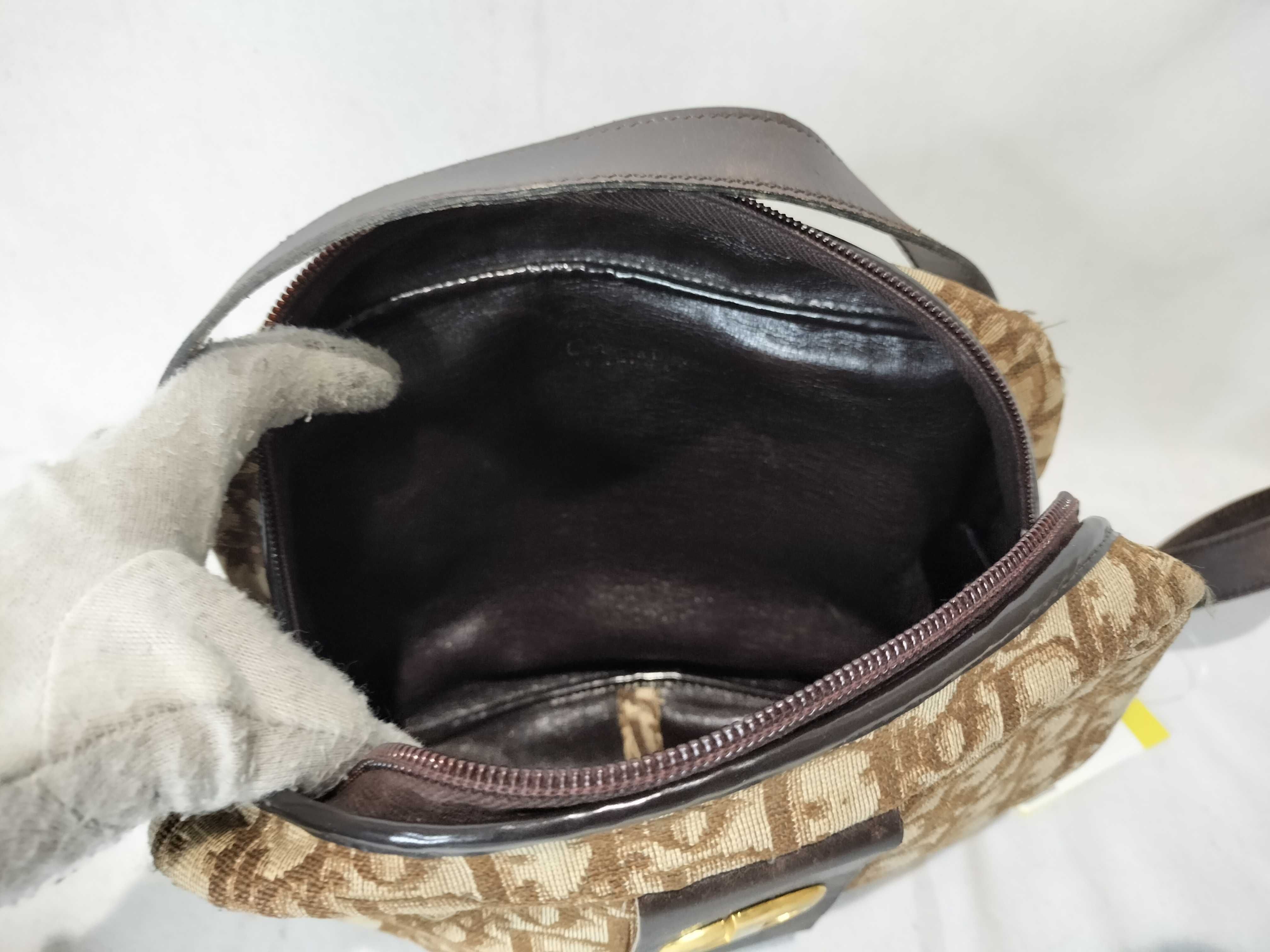 Trotter Canvas x Leather Shoulder Bag — view 10