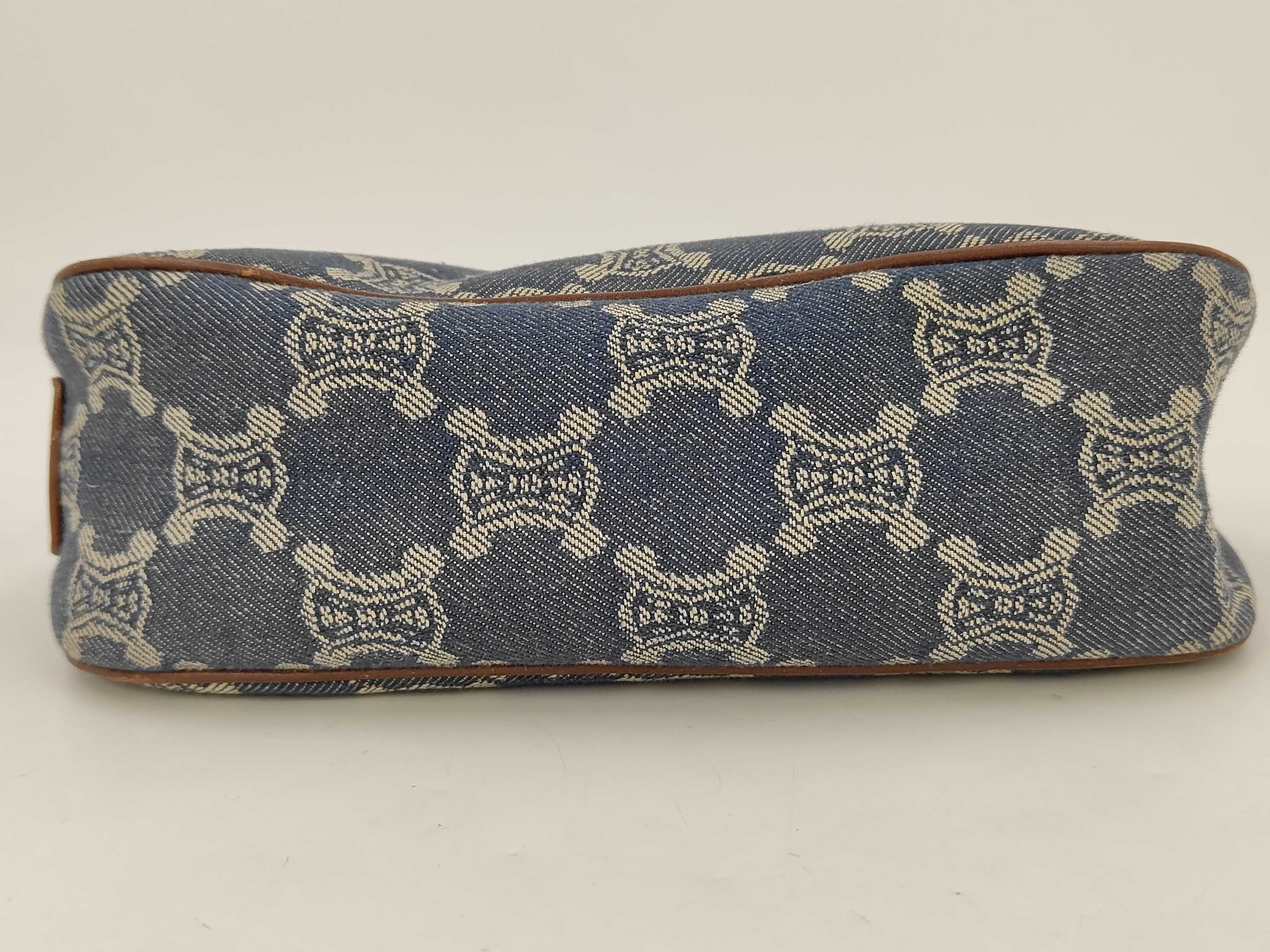 Triomphe Denim Pochette Pouch — view 6