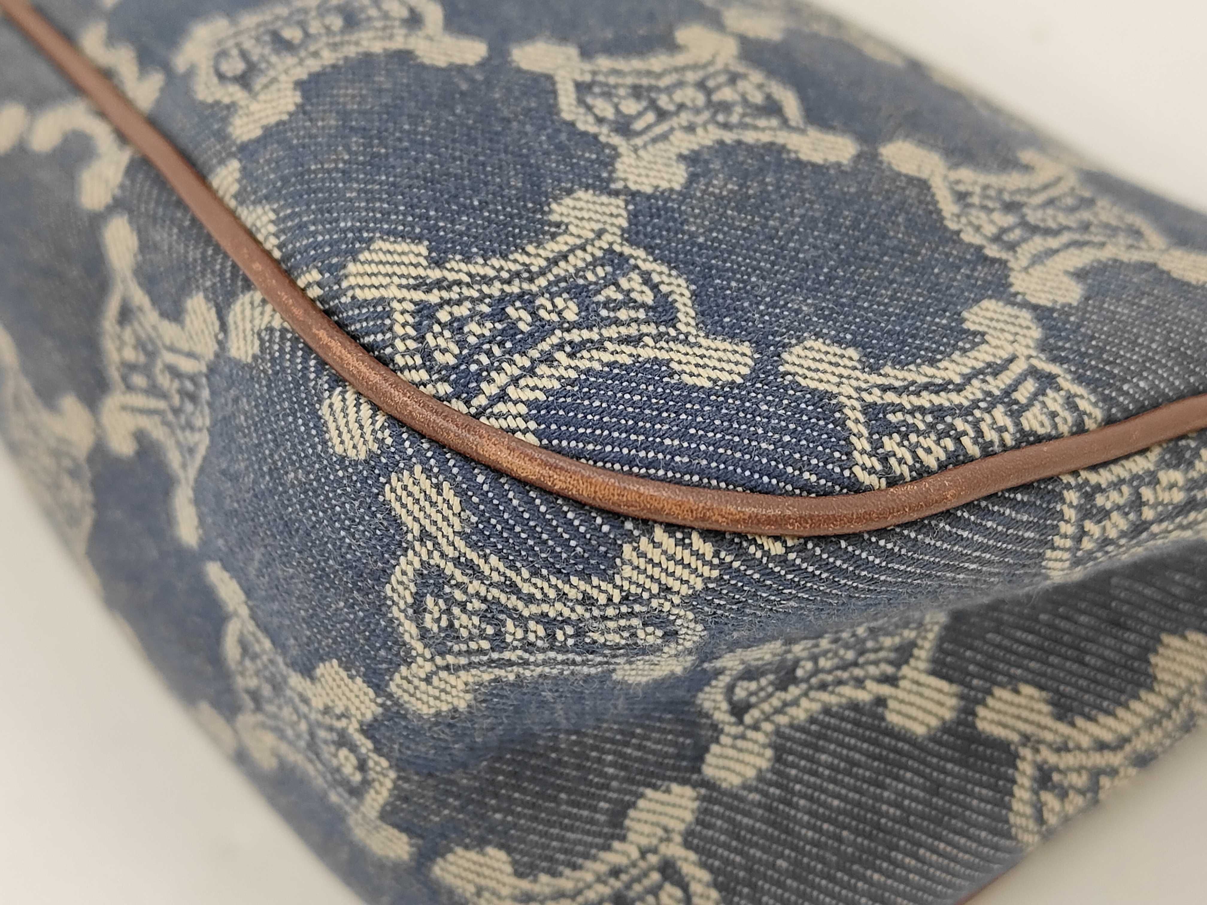 Triomphe Denim Pochette Pouch — view 7