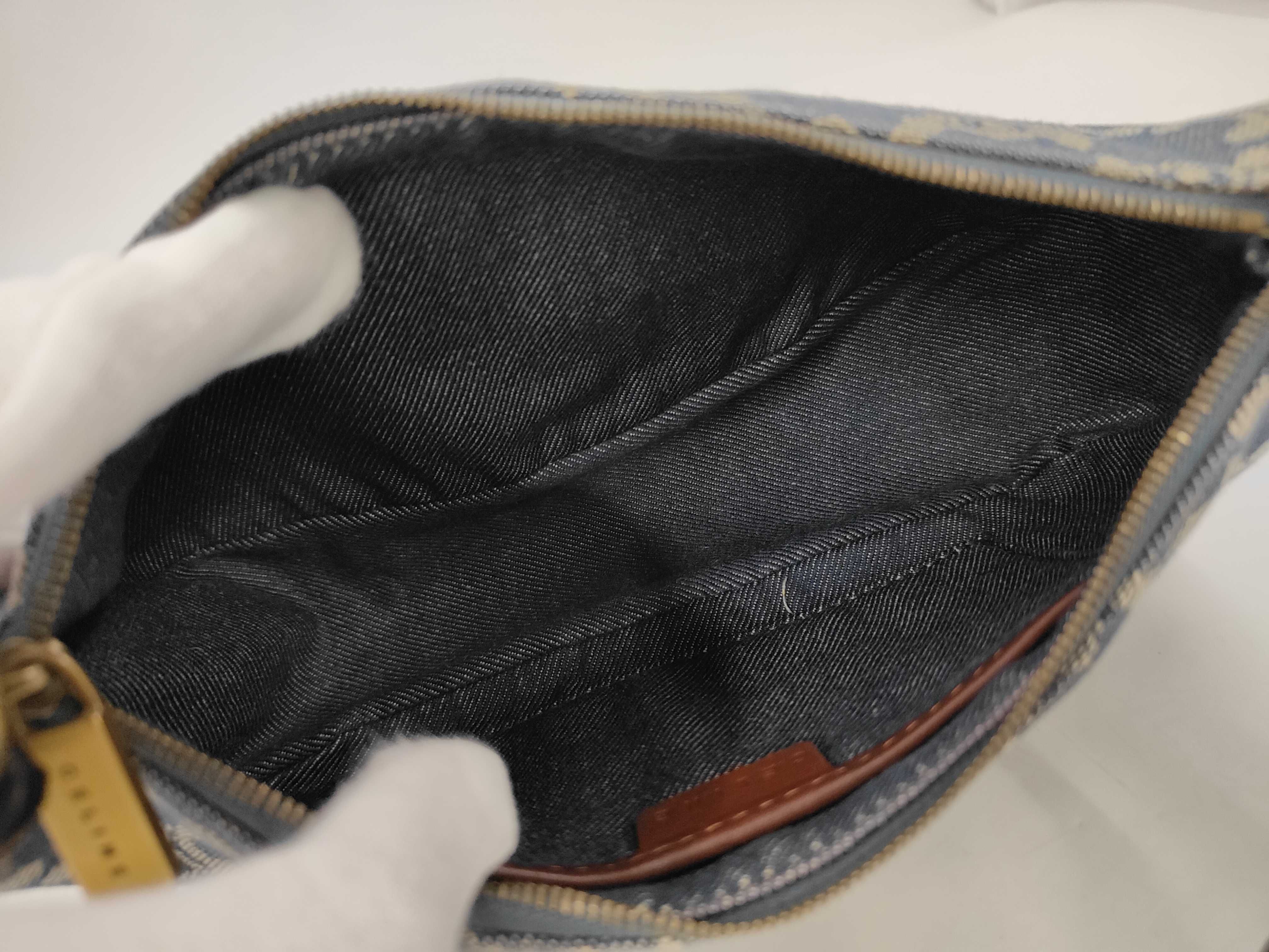 Triomphe Denim Pochette Pouch — view 8