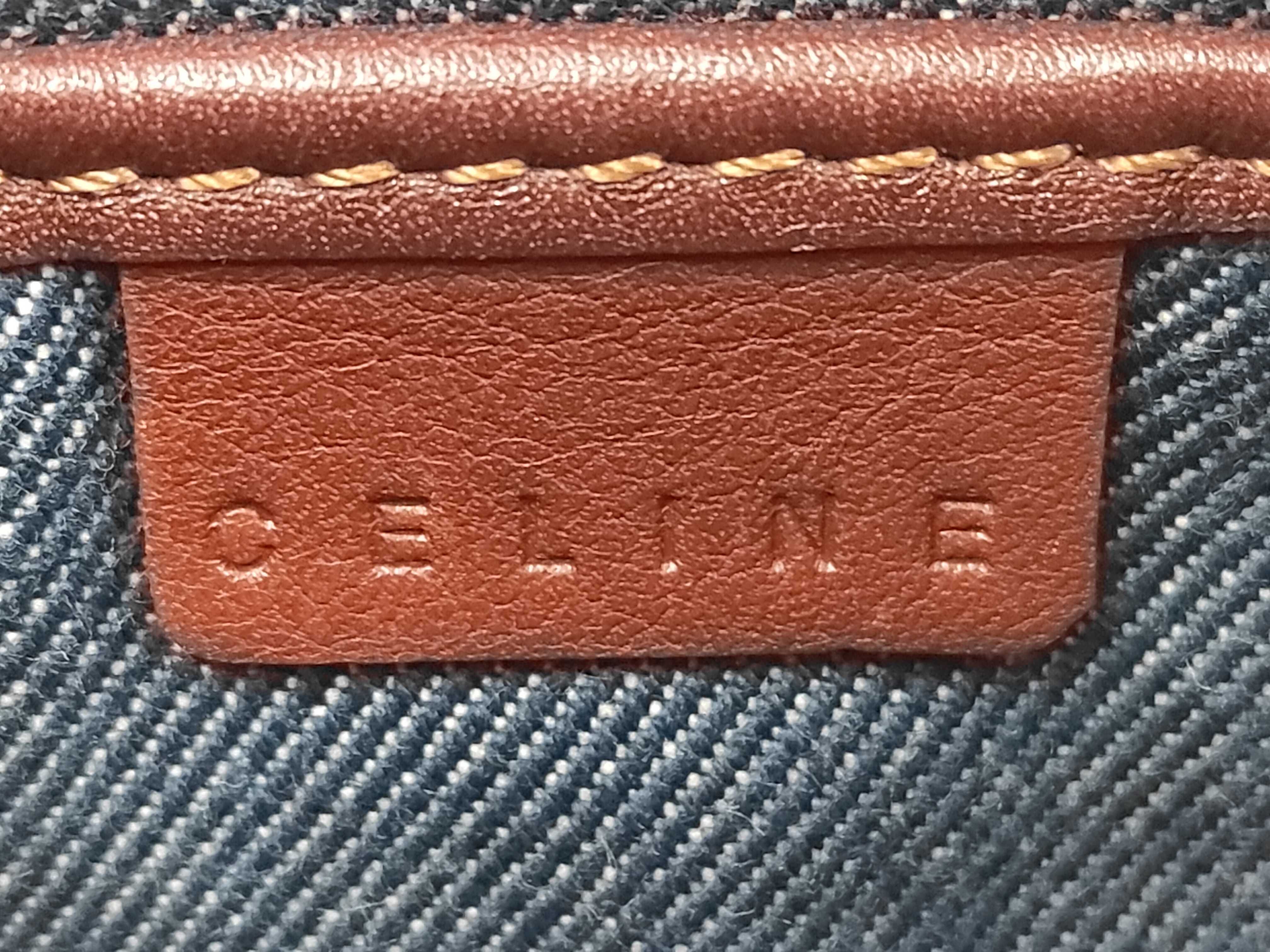 Triomphe Denim Pochette Pouch — view 9