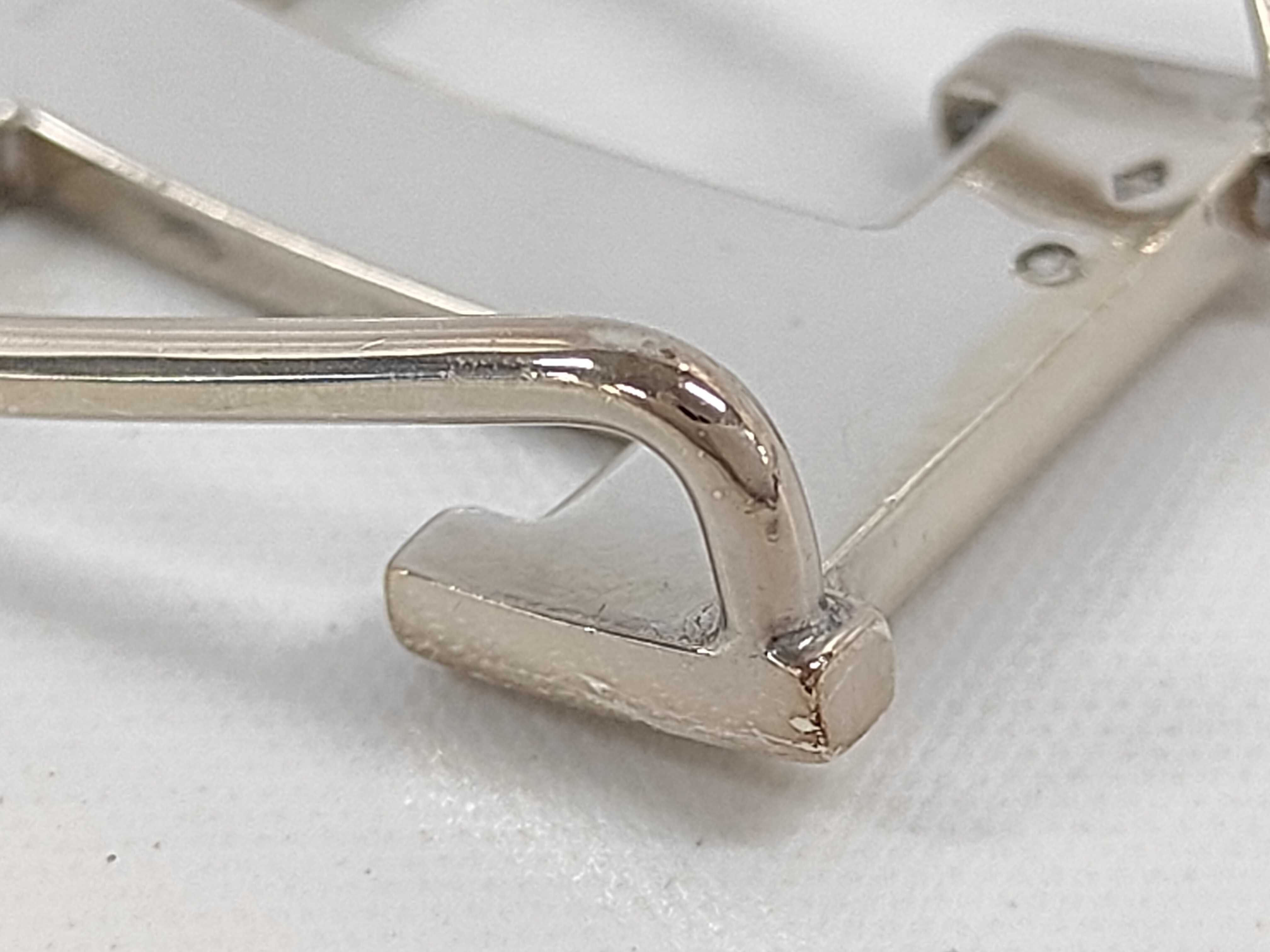 H type money clip SILVER925 belt — view 4
