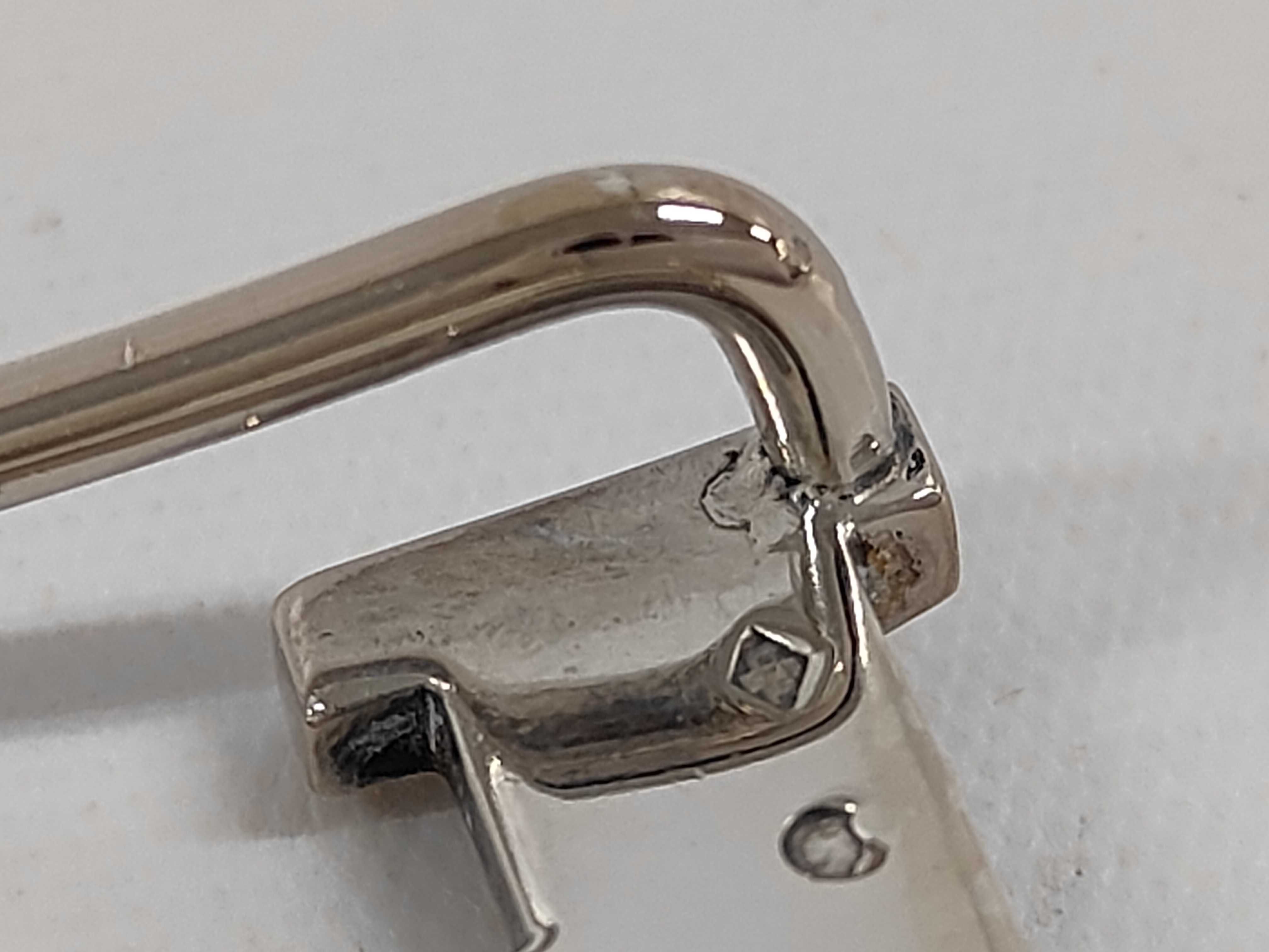 H type money clip SILVER925 belt — view 6