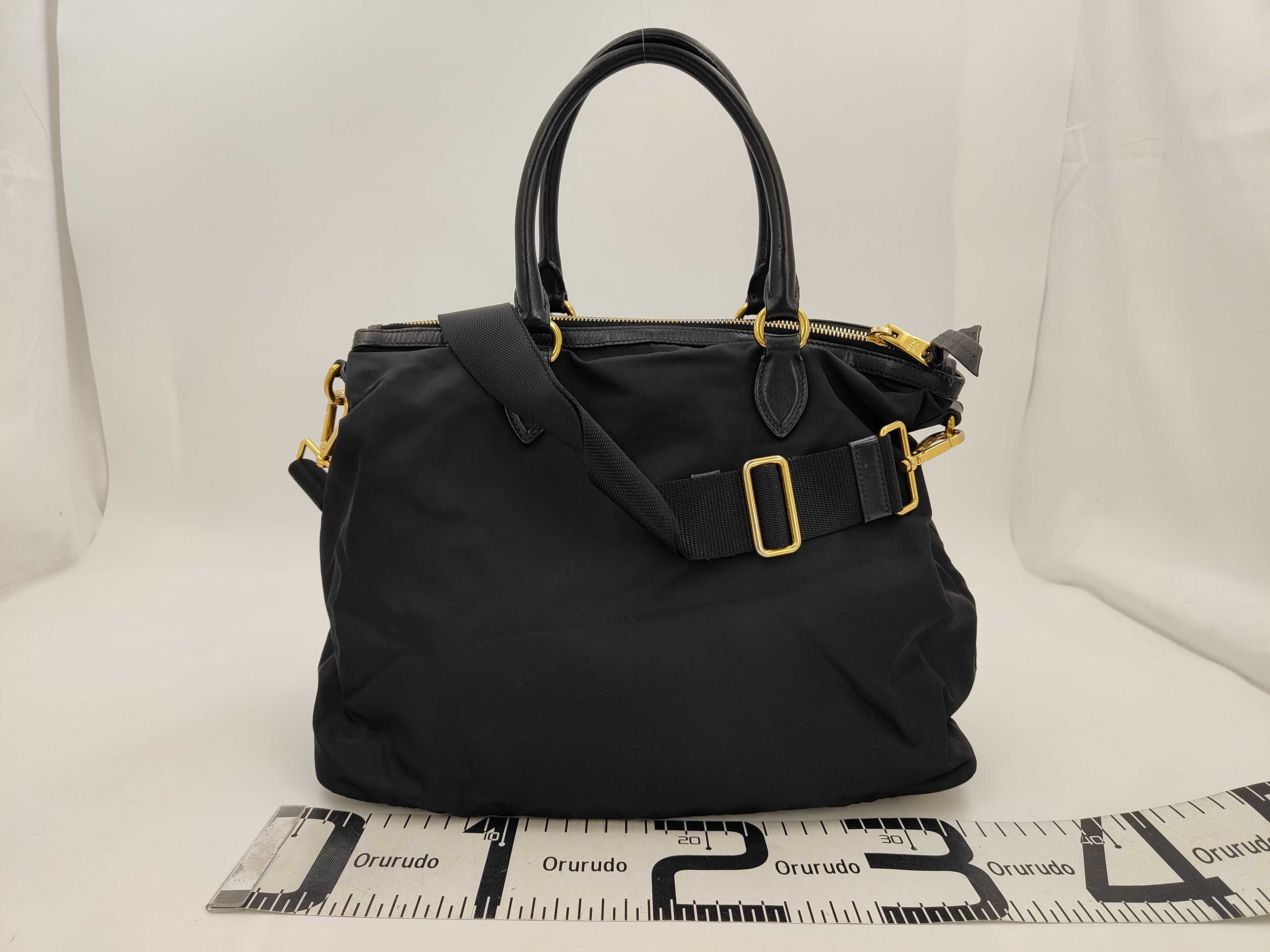 Nylon Pocono Nylon Tessuto 2-Way Tote Shoulder Bag — view 2