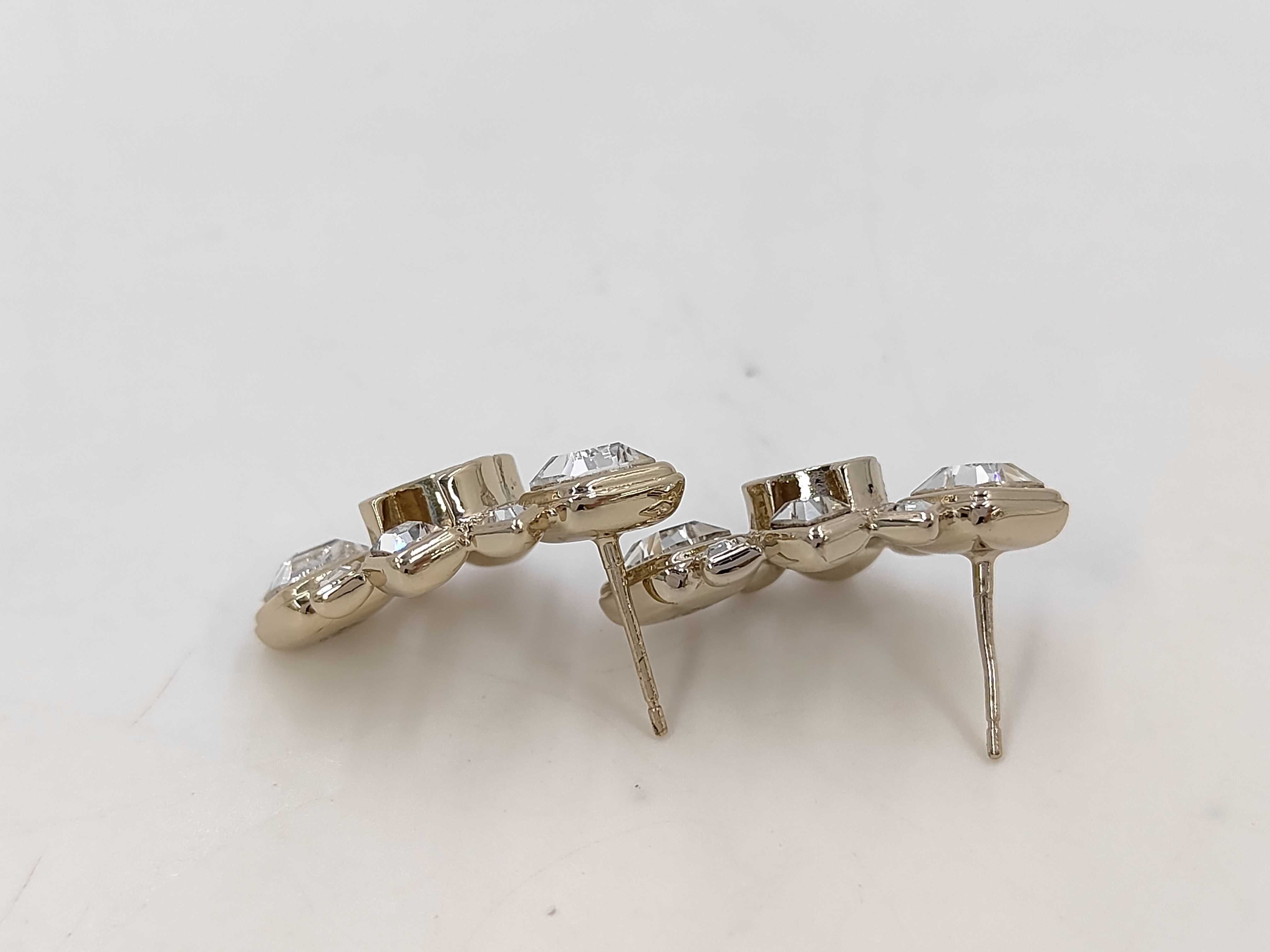 Coco Mark Rhinestone Earrings — view 3