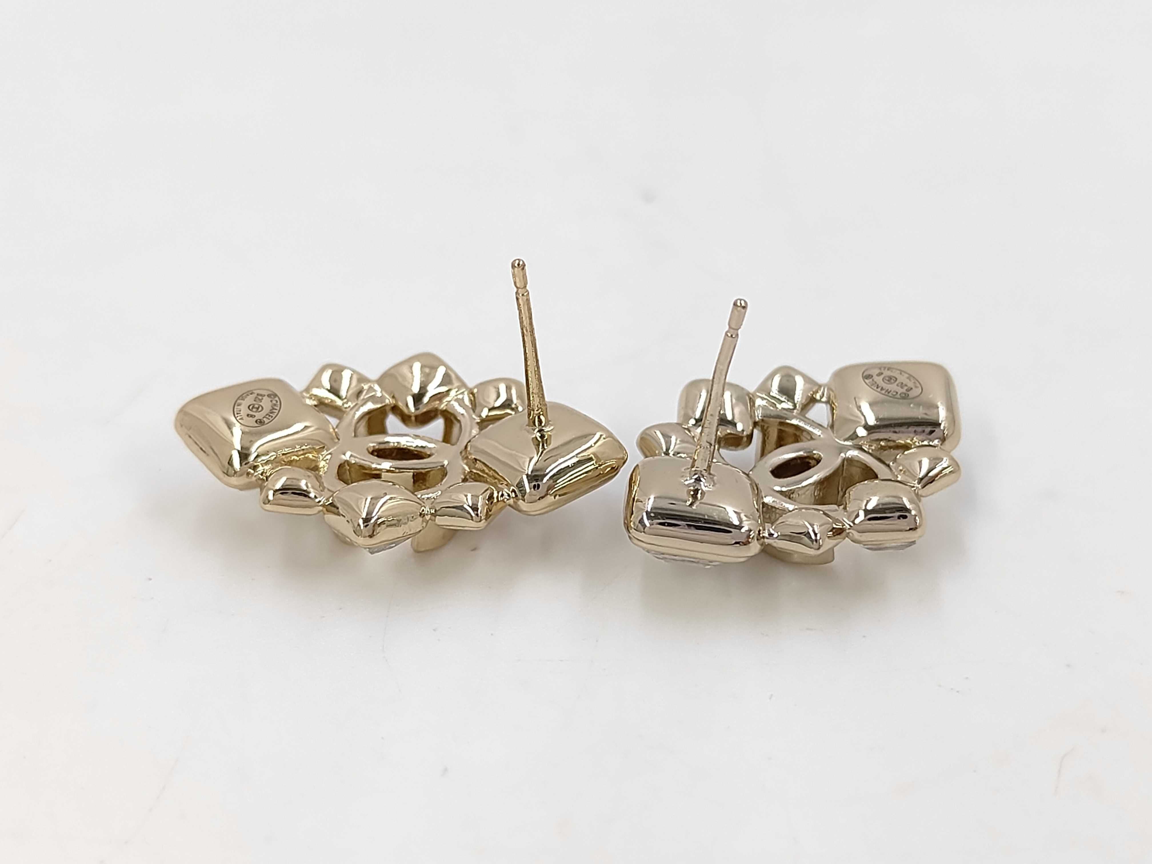 Coco Mark Rhinestone Earrings — view 4