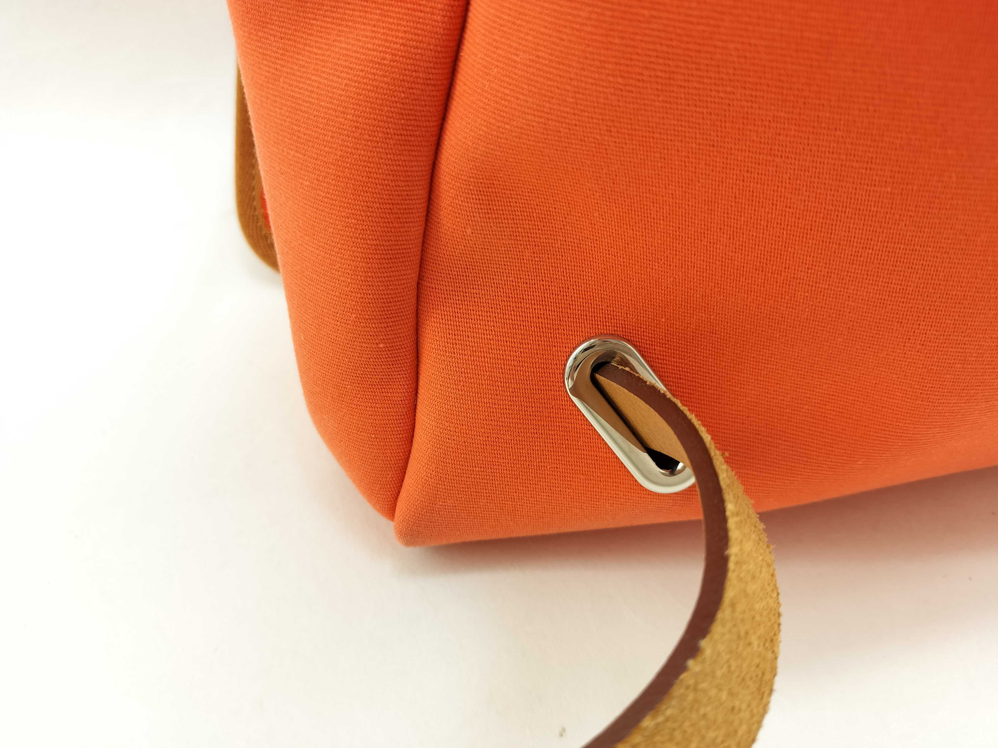 Herbag Backpack, Hermes Herbag Zip, Orange, Z Stamp, Rucksack — view 5