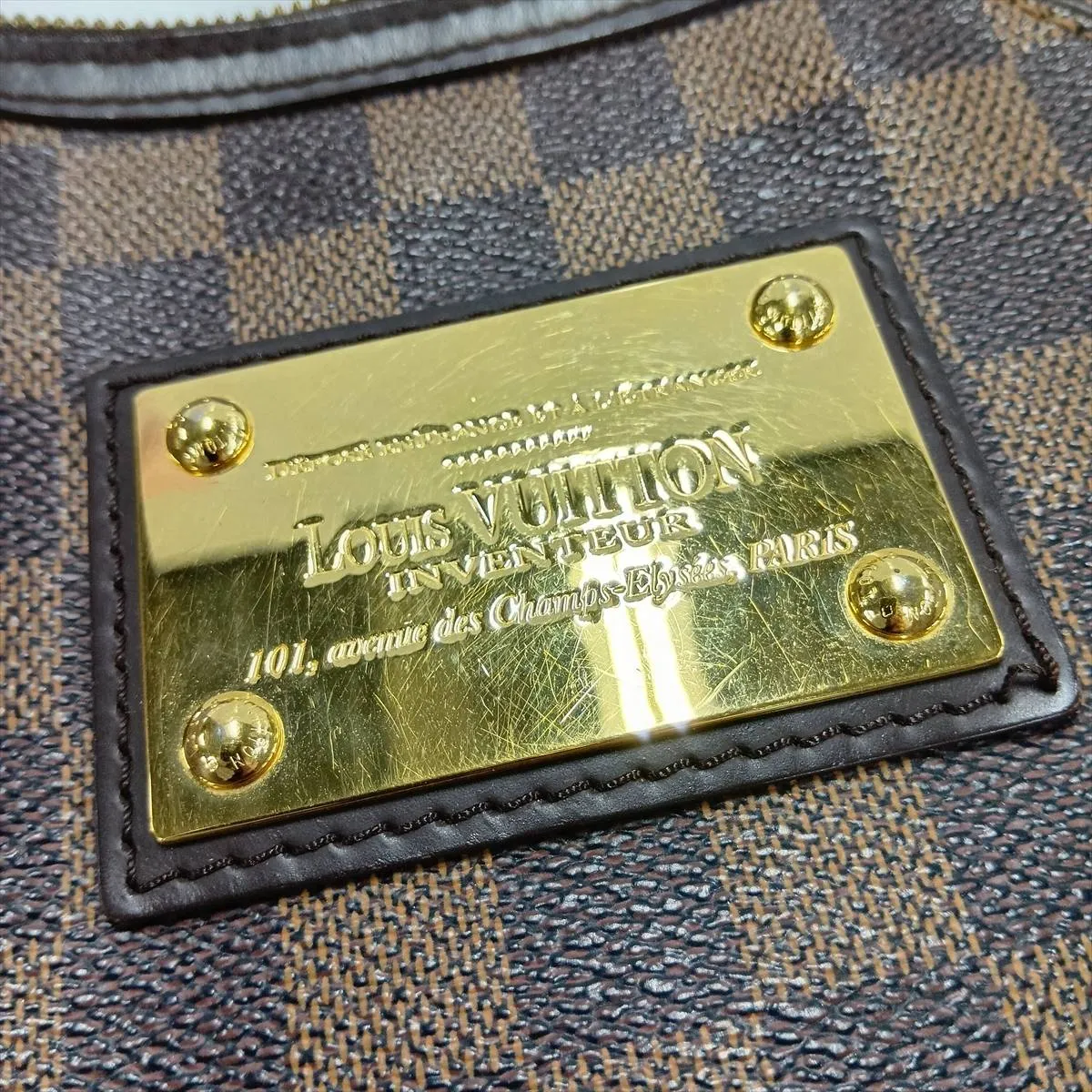 Damier Thames GM N48181 MI1181 Brown — view 10