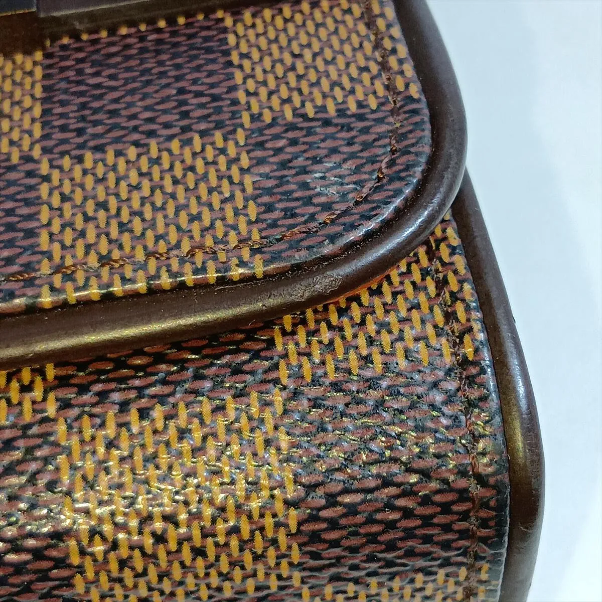 Damier Tribeca Long N51160 TH1022 Brown — view 12