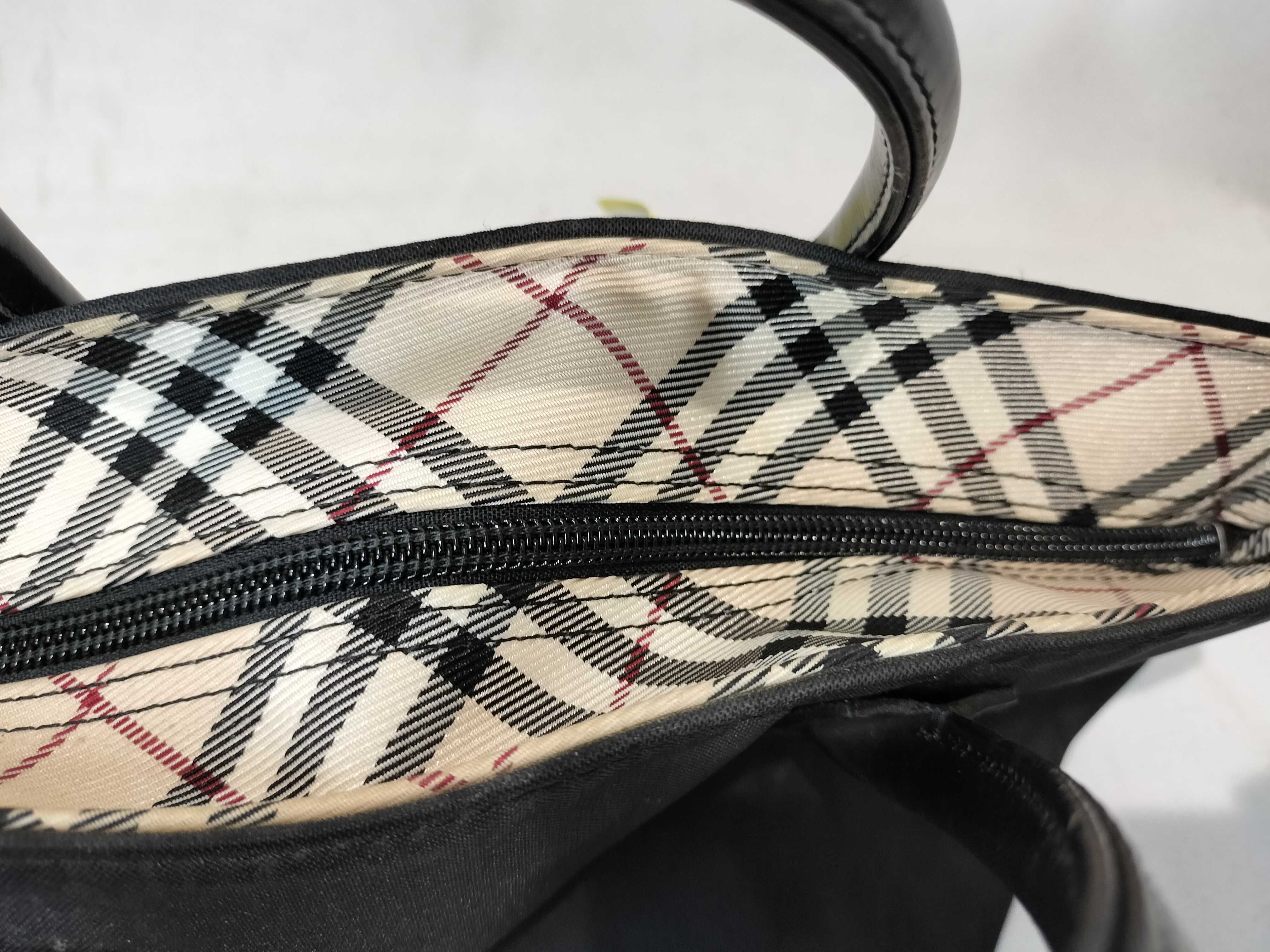 Blue Label Nylon Mini Handbag — view 9