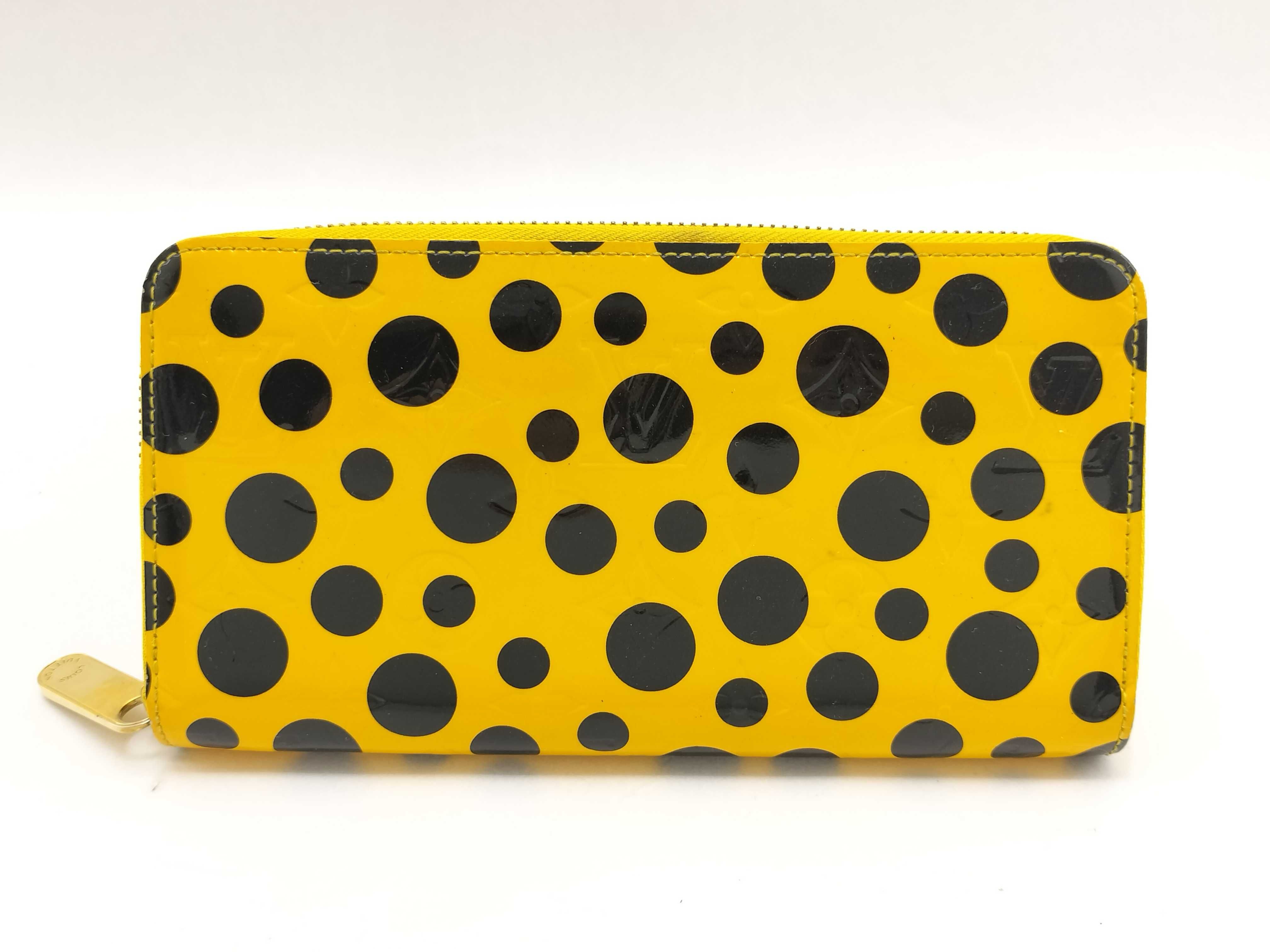 M91571 Zippy Wallet Dot Infinity Yayoi Kusama Long Wallet Yellow