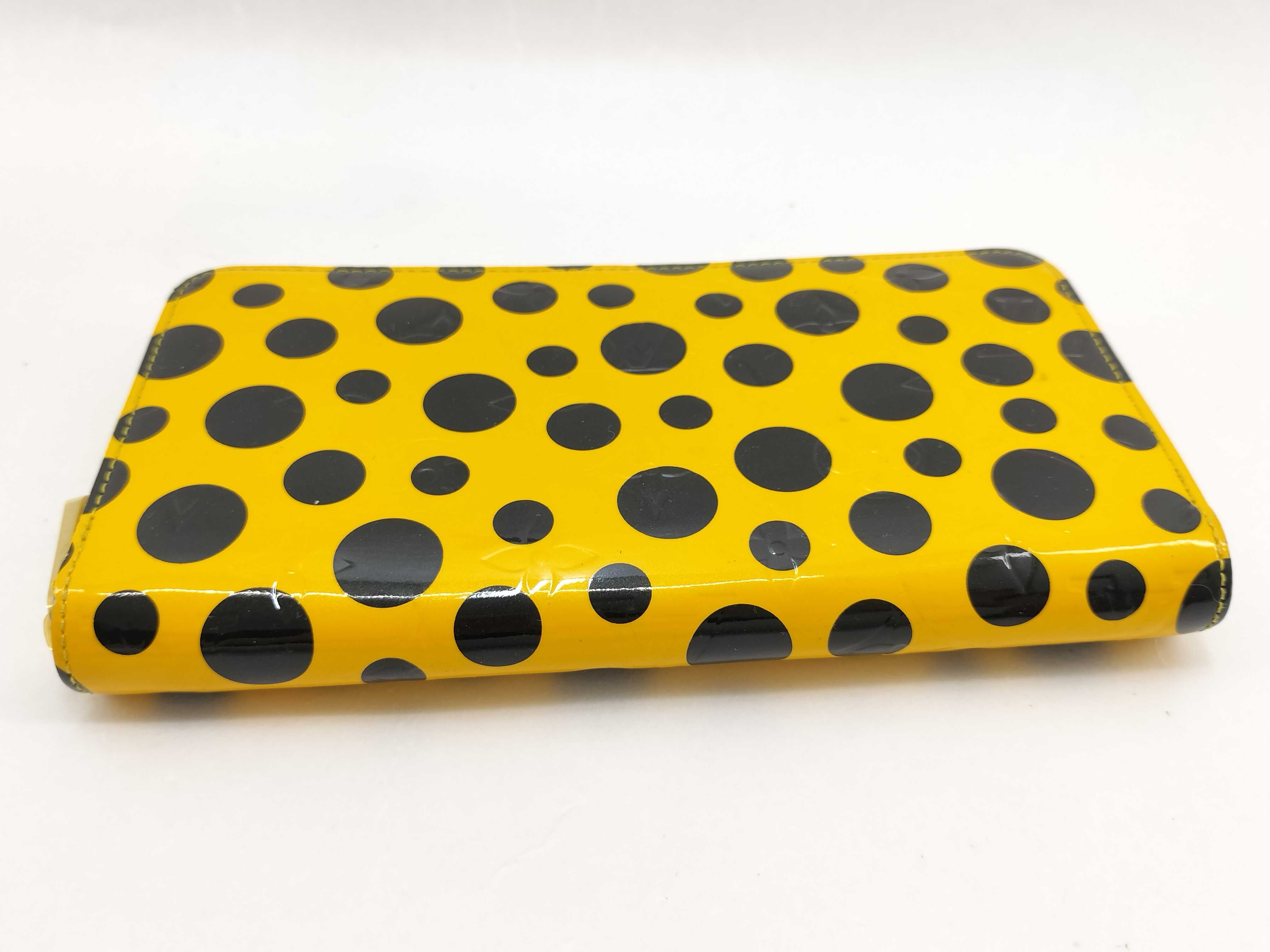 M91571 Zippy Wallet Dot Infinity Yayoi Kusama Long Wallet Yellow — view 5