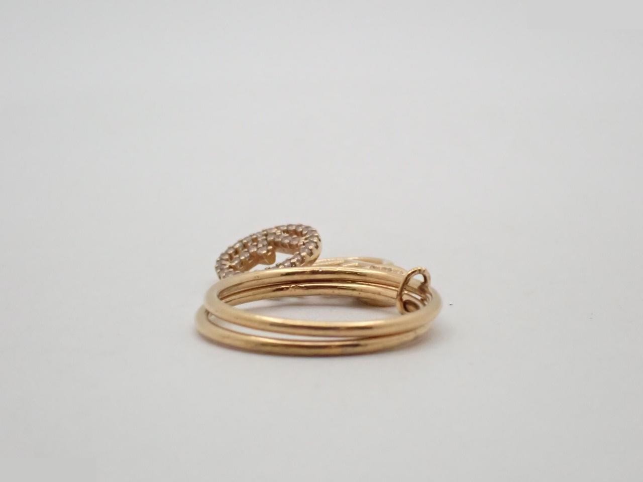F is ring, size #12.5 — view 2
