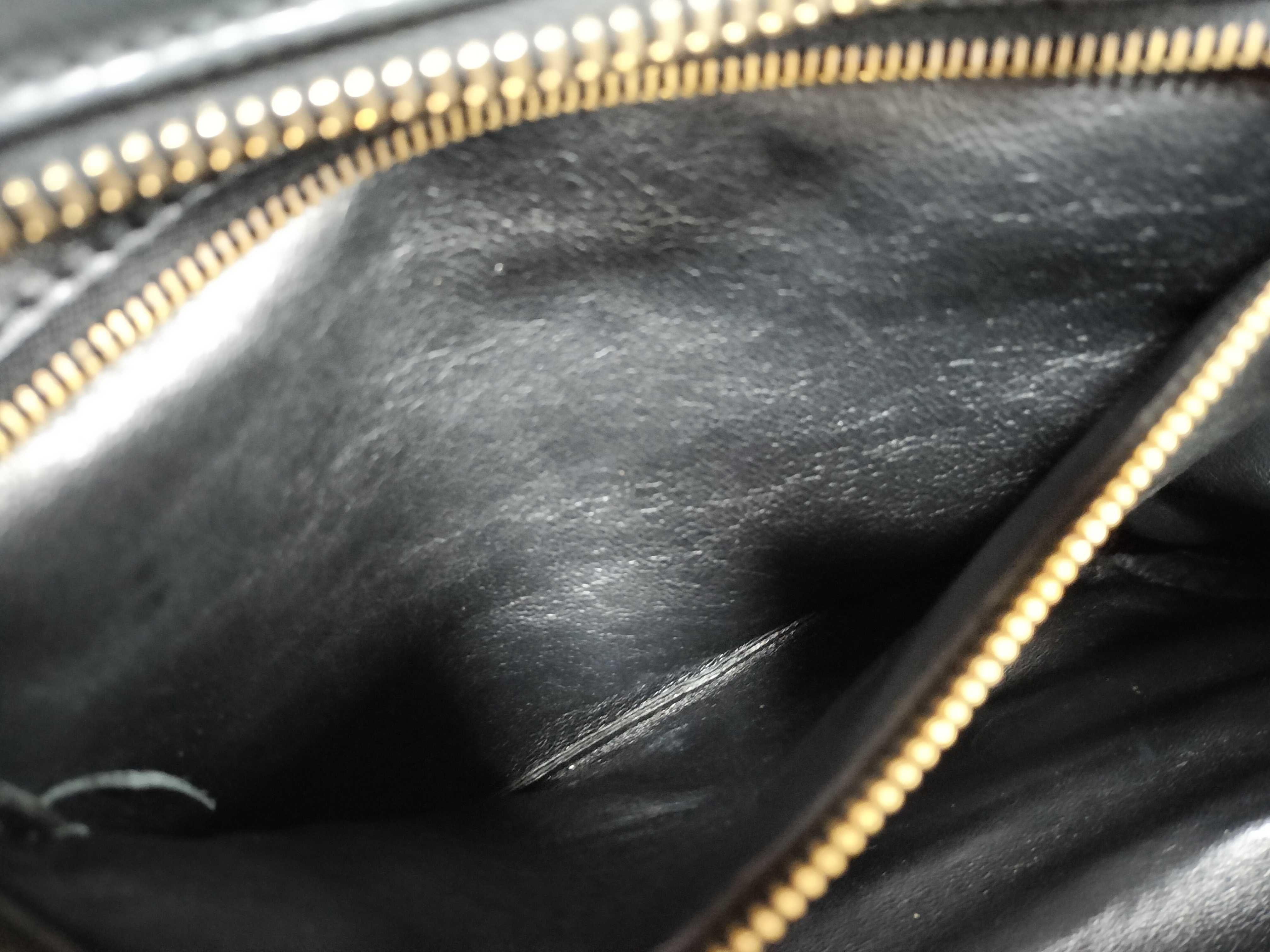 Luggage Mini Shopper Black x Khaki Handbag — view 11
