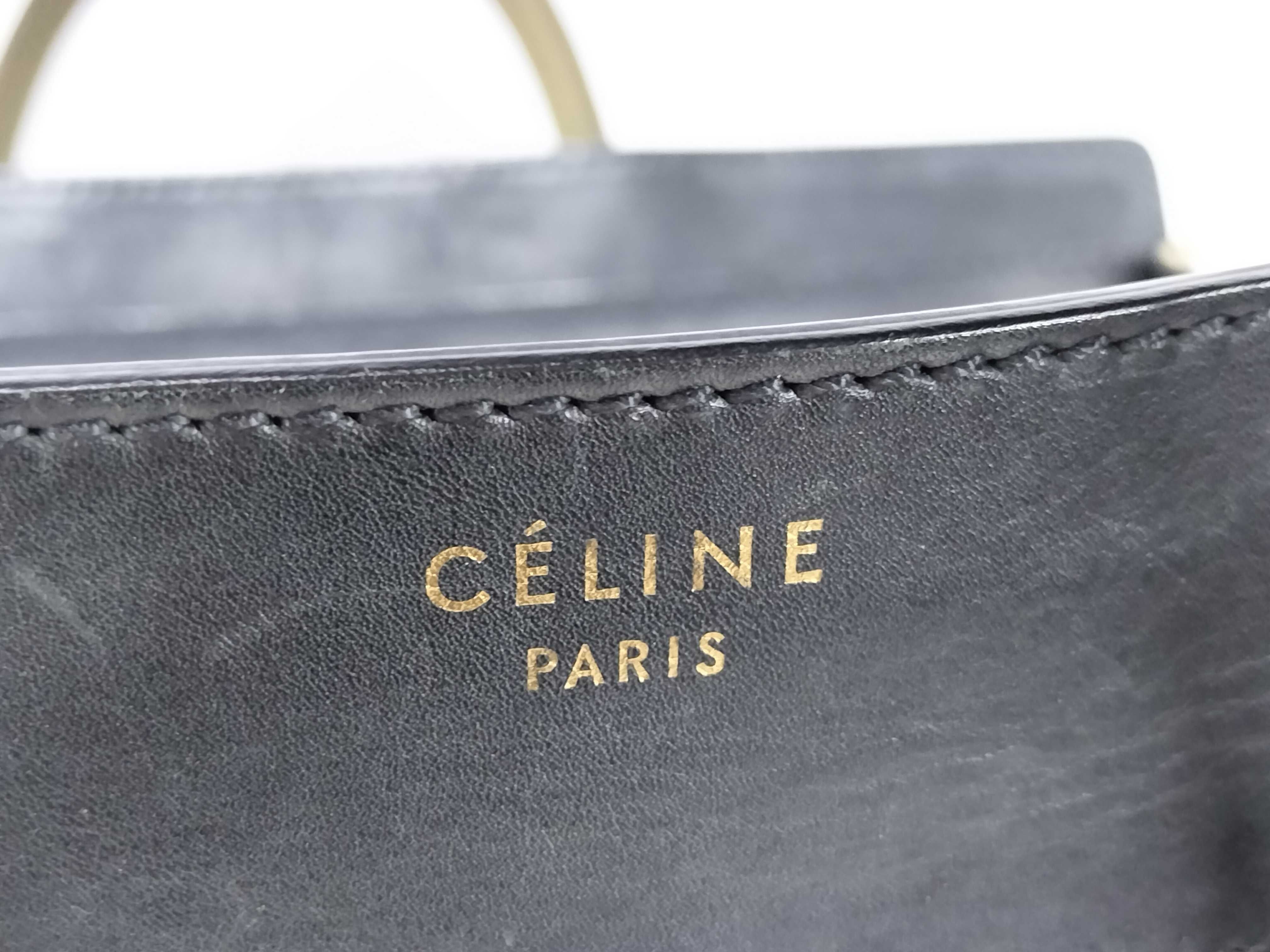 Luggage Mini Shopper Black x Khaki Handbag — view 12