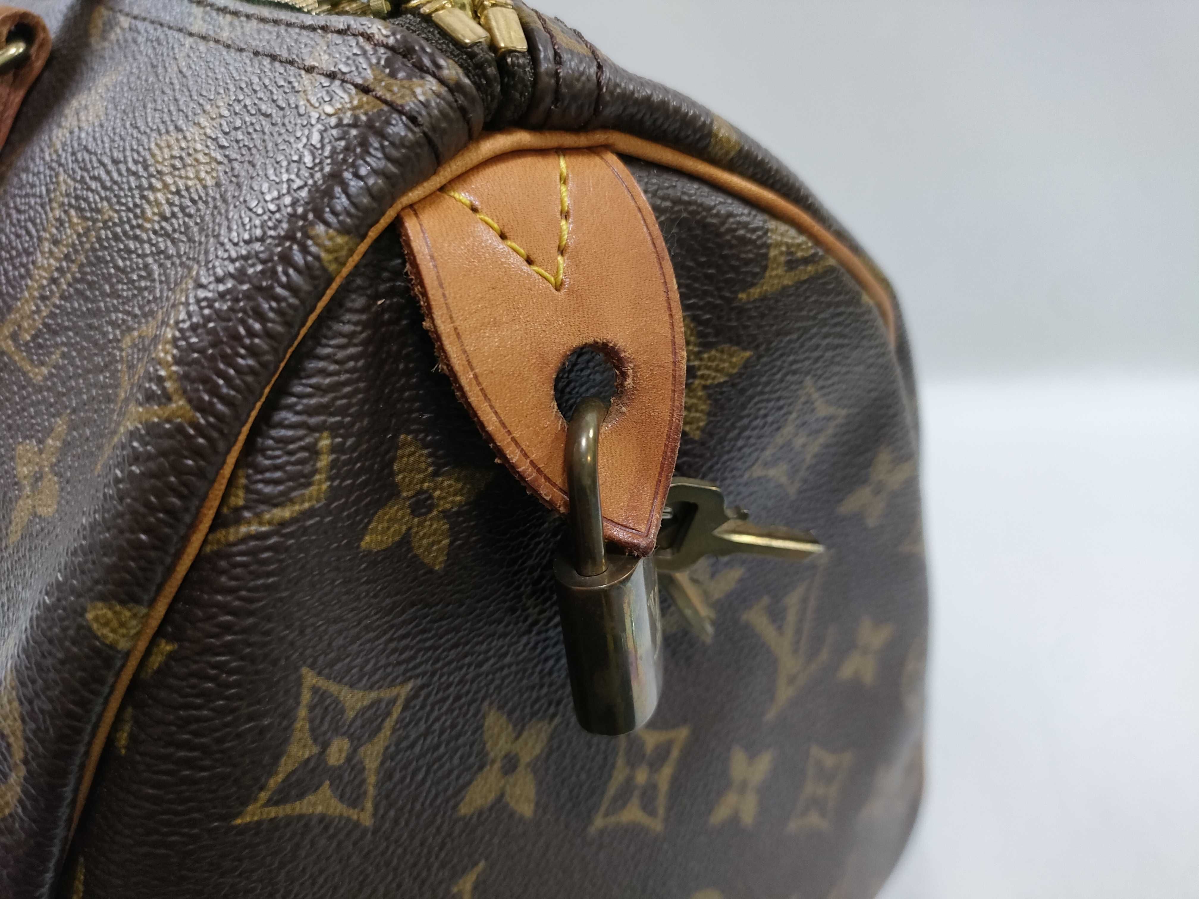 Monogram Speedy 35 M41524 Brown SP0975 Boston Bag — view 11