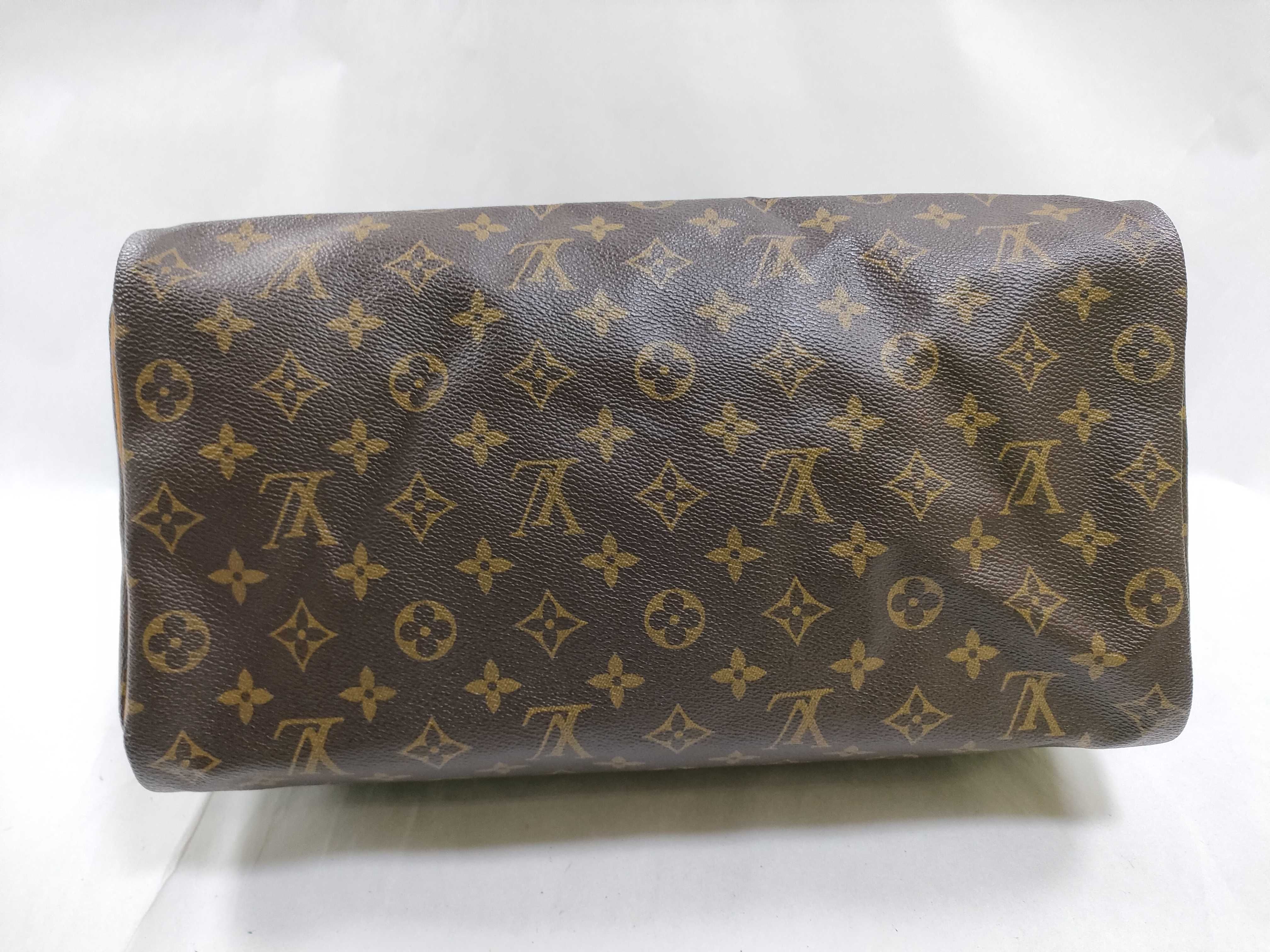 Monogram Speedy 35 M41524 Brown SP0975 Boston Bag — view 9