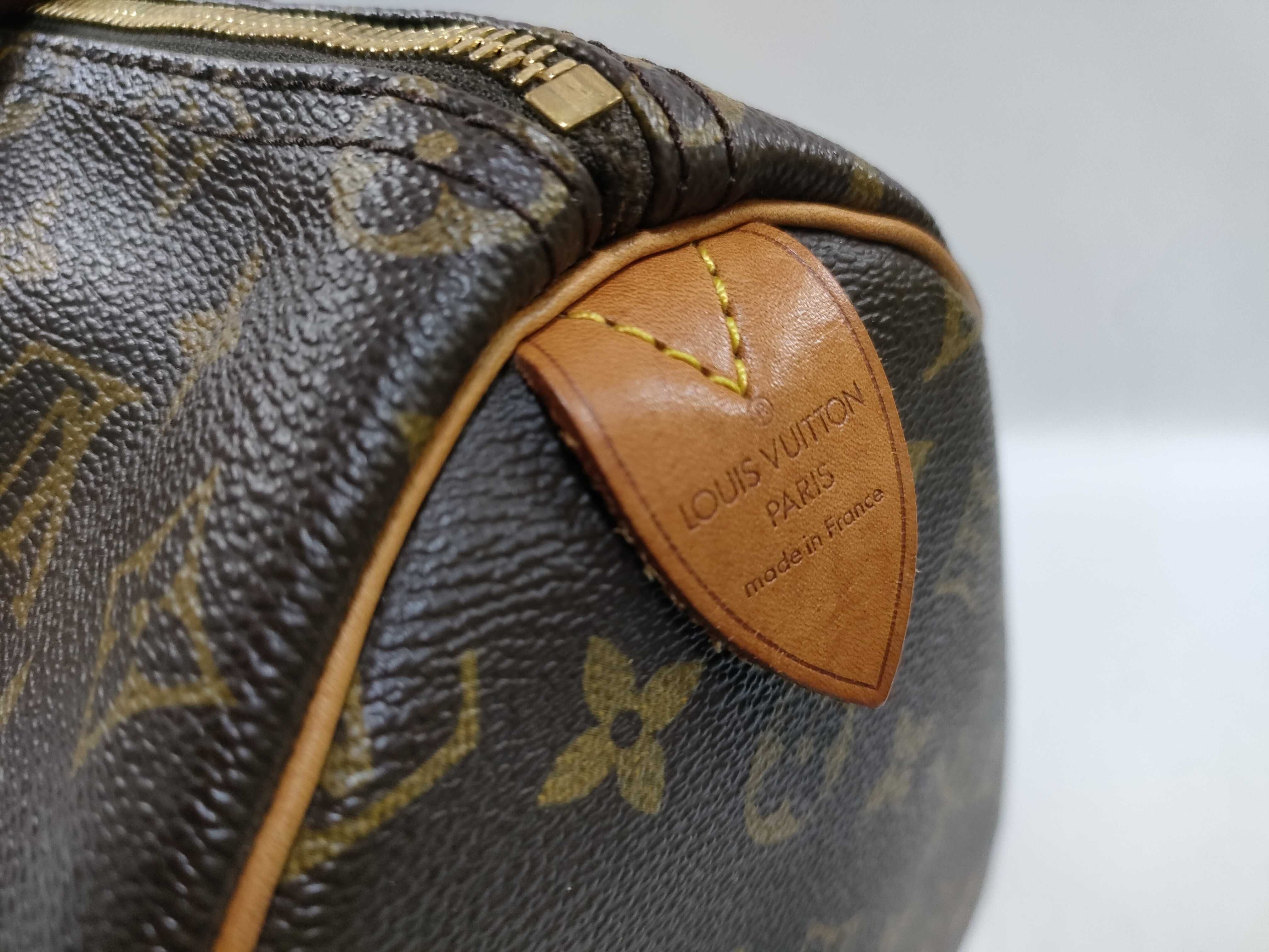 Monogram Speedy 35 M41524 Brown SP0975 Boston Bag — view 10