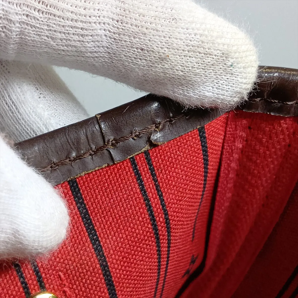 Damier Neverfull PM N51109 VI4160 Brown — view 14