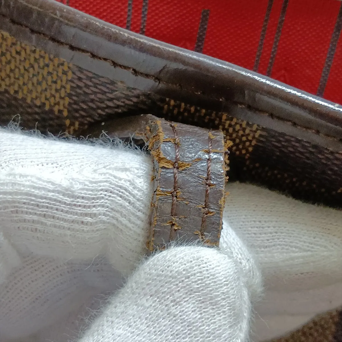 Damier Neverfull PM N51109 VI4160 Brown — view 10