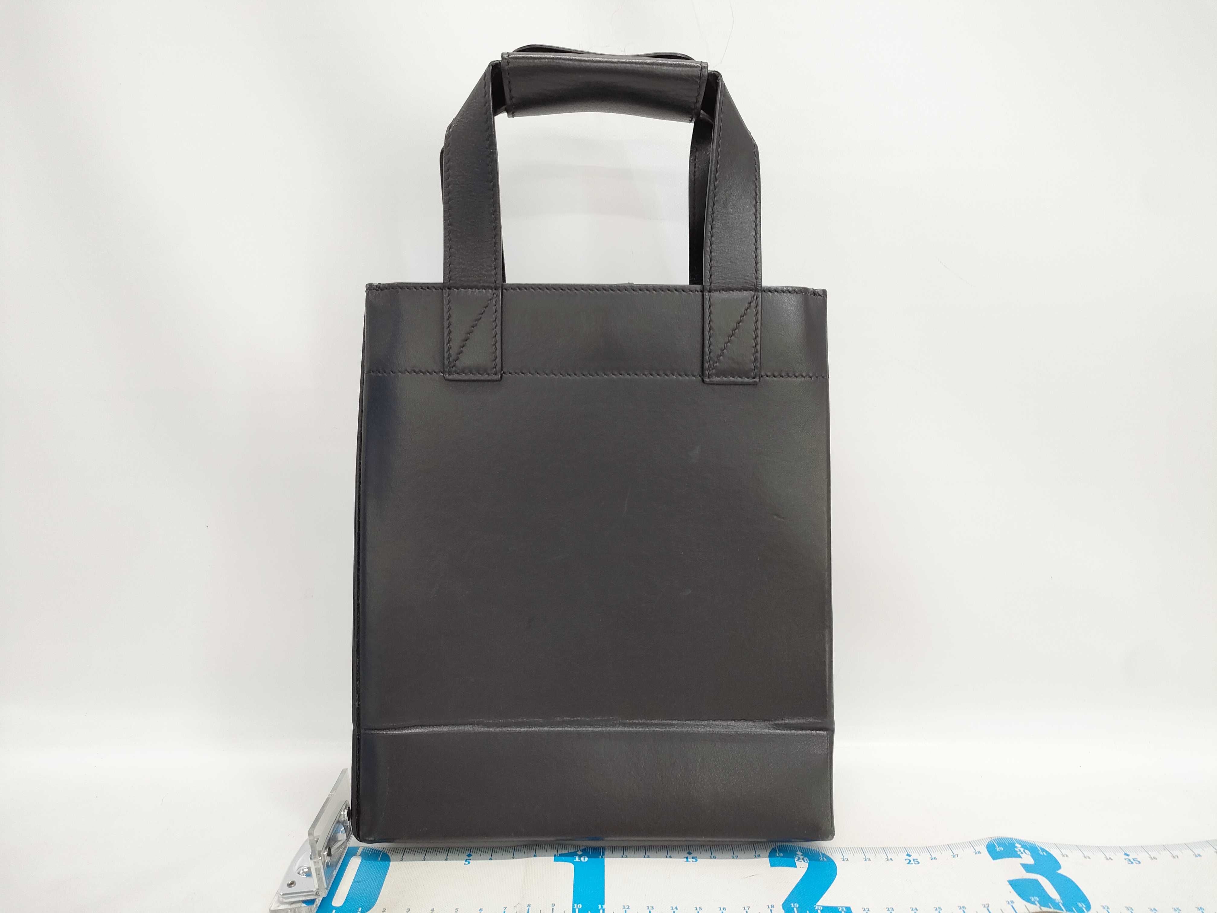 AND SHAWN D- Logo Print Leather Tote Bag — view 2