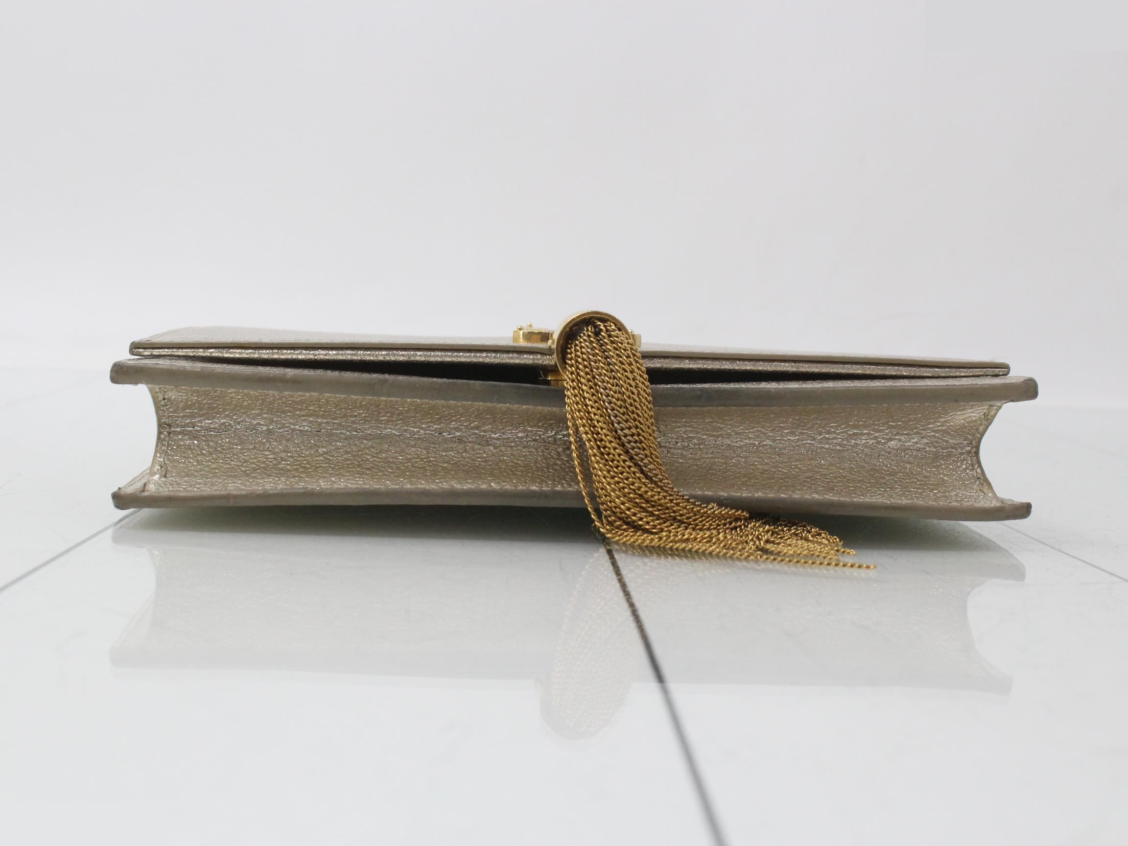 Kate Tassel Leather Chain Wallet — view 3