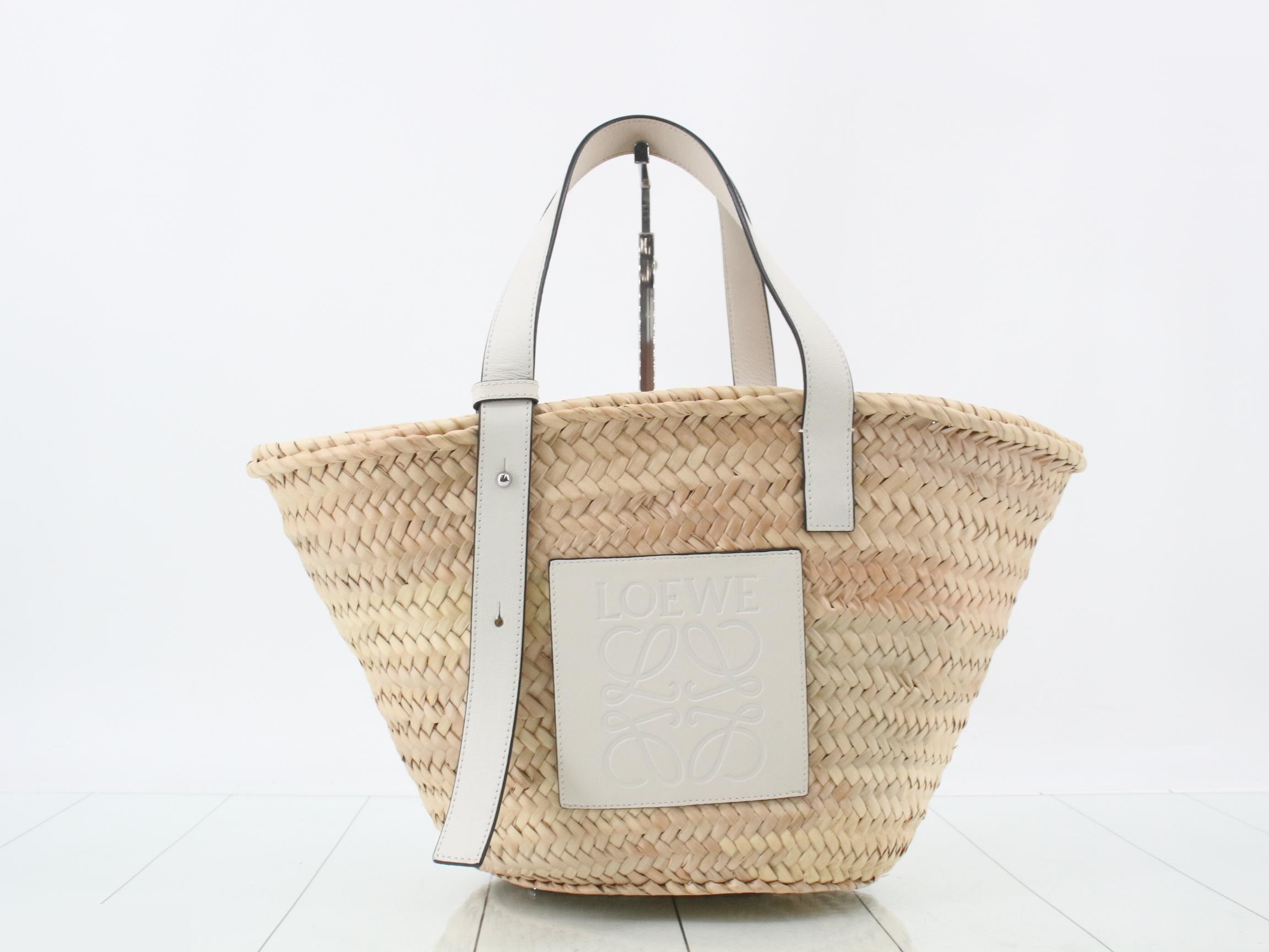 Excellent condition LOEWE Anagram Basket Tote Bag