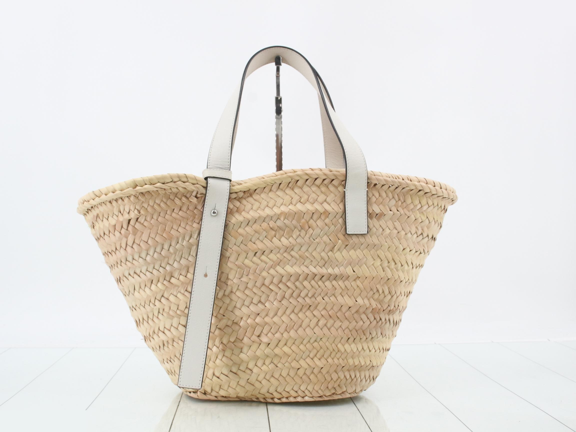 Excellent condition LOEWE Anagram Basket Tote Bag — view 2